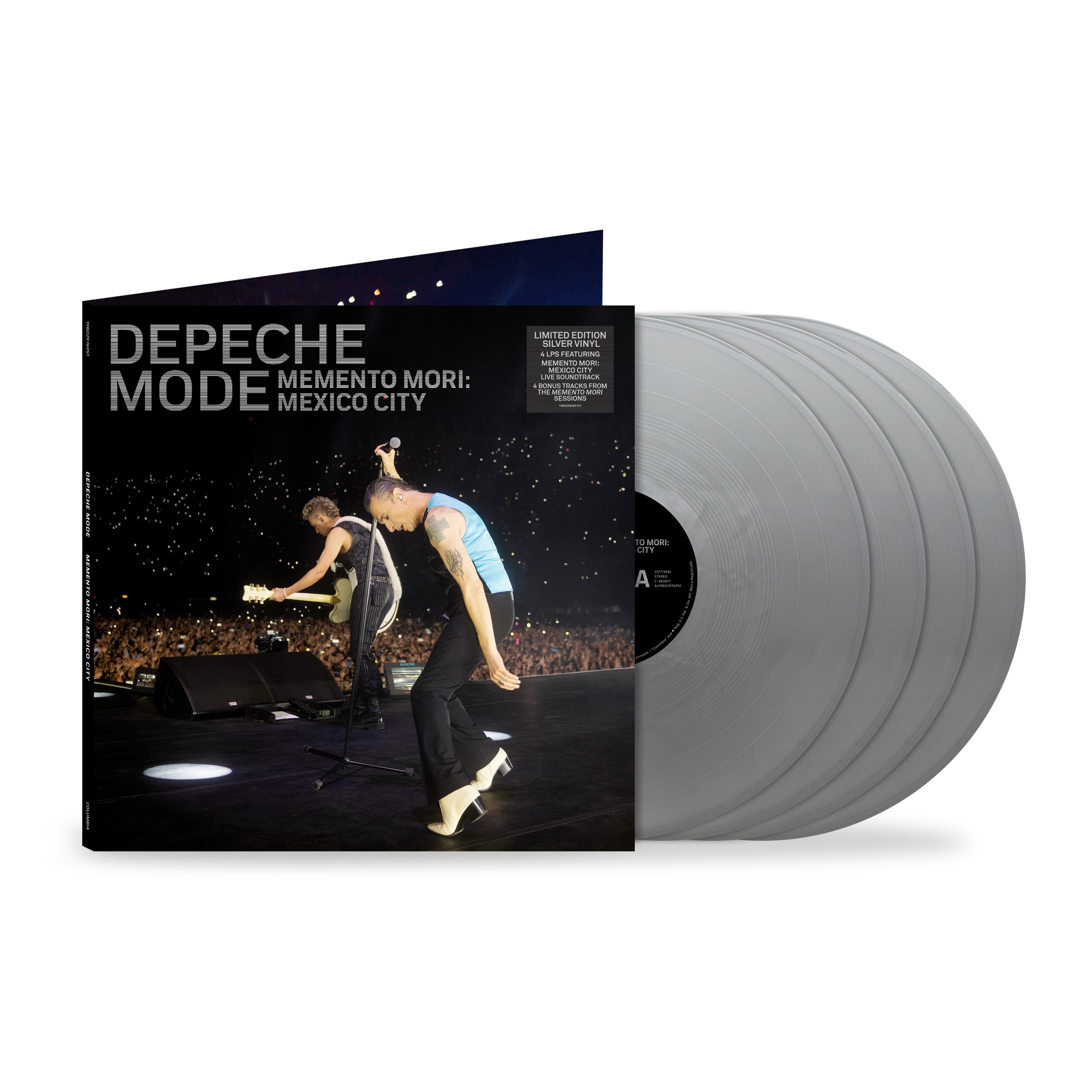Depeche Mode - Memento Mori - Mexico City: Silver Vinyl 4LP