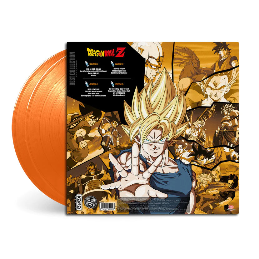 Chicho Kiyooka, Takeshi Ike, Keiju Ishikaw - Dragon Ball Z  -  OST (Best Collection): Limited Orange Vinyl 2LP