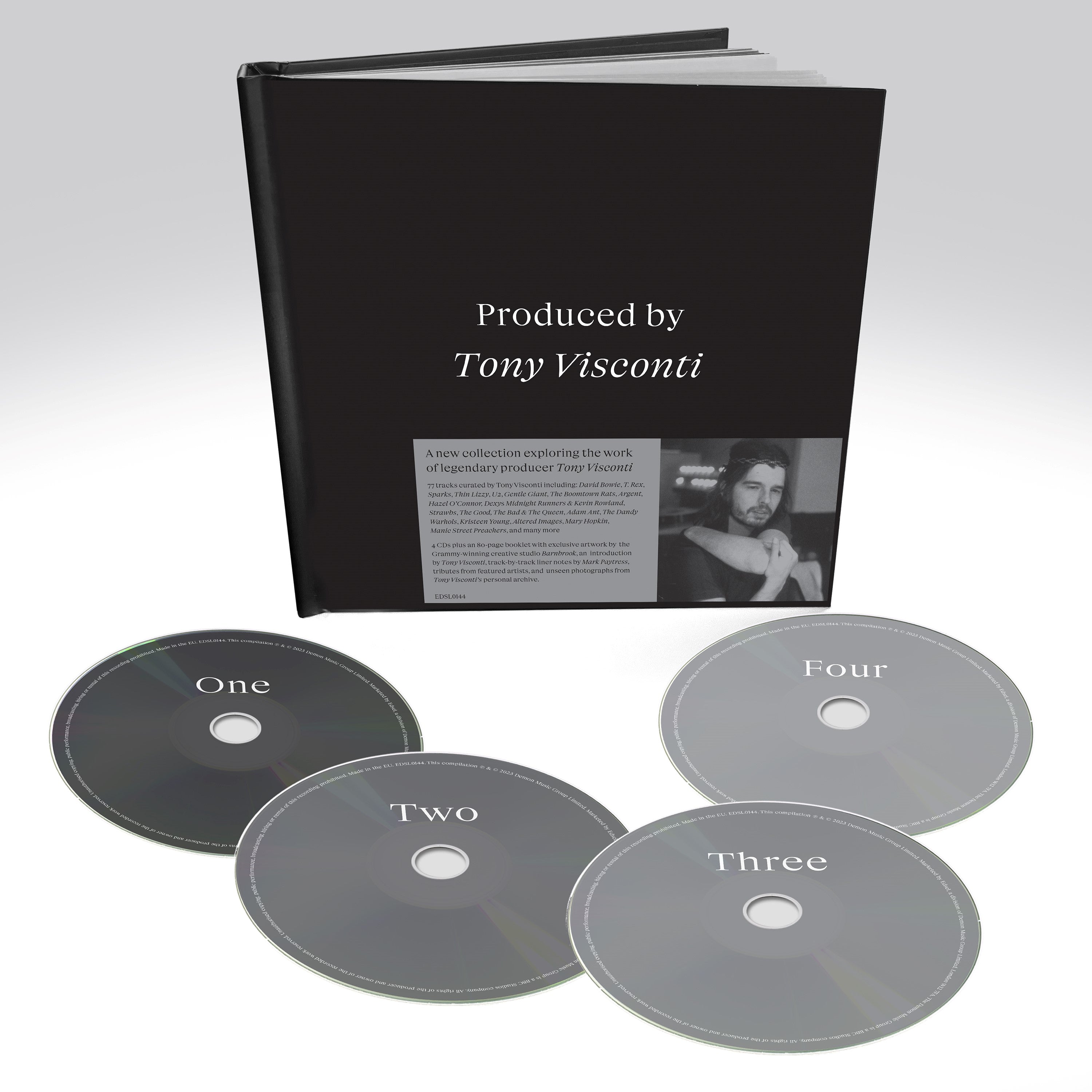 Various Artists - Produced By Tony Visconti: 4CD Box Set