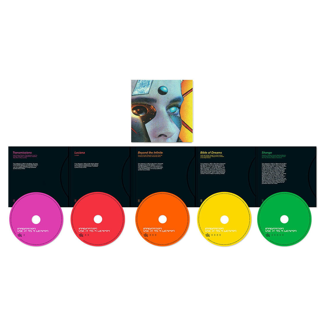 Juno Reactor - Imagination, Use It As a Weapon: Signed 5CD