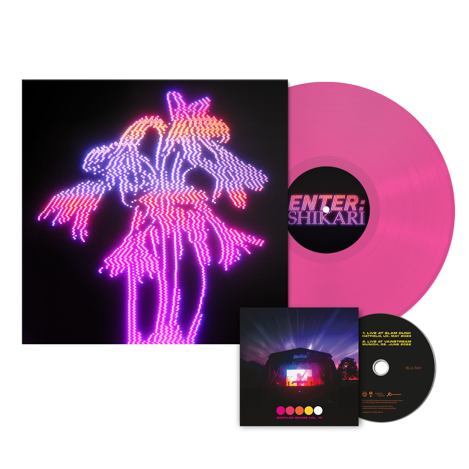 A Kiss For The Whole World: Transparent Neon Pink Vinyl LP, Blu-Ray + Signed AKFTWW Print