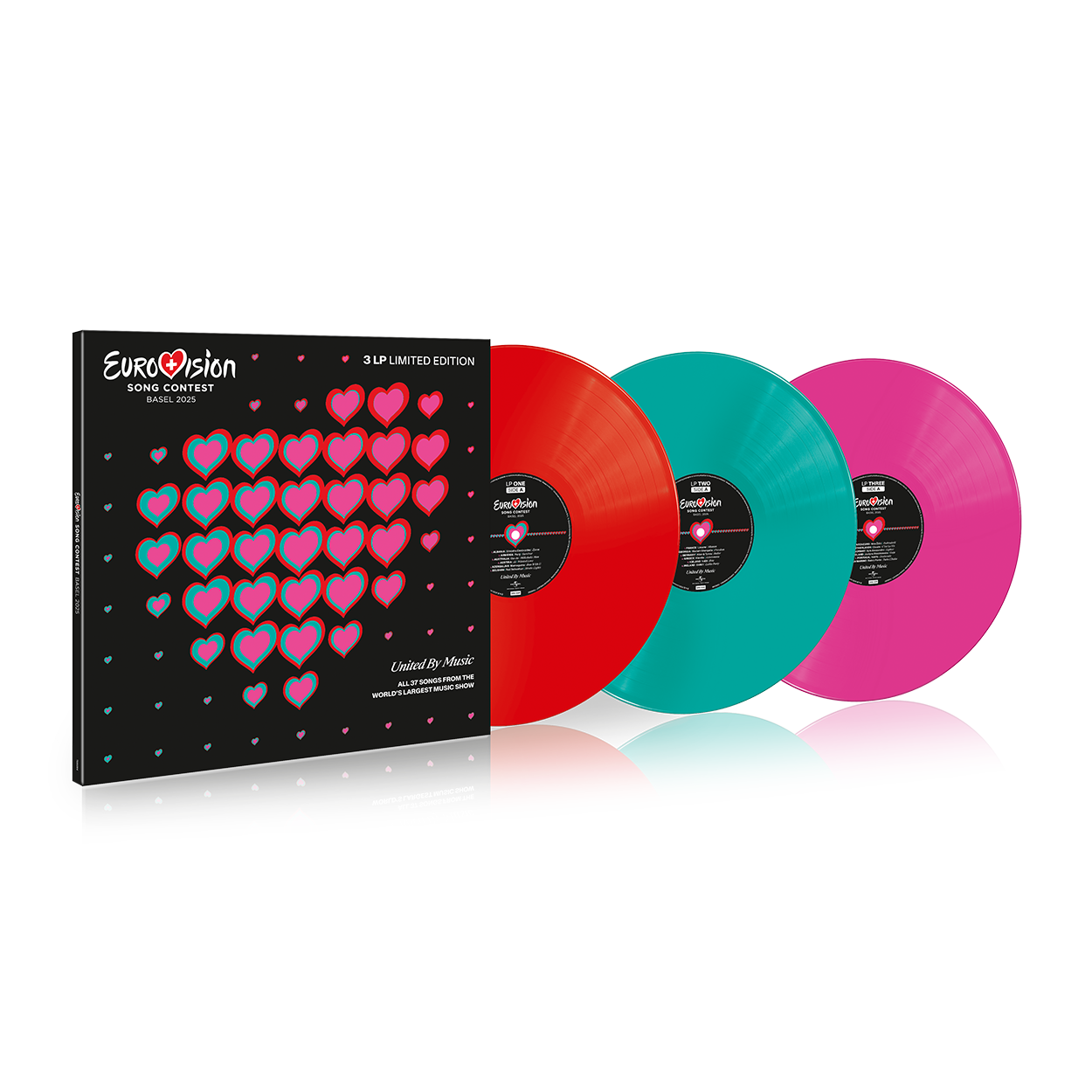 Various Artists - Eurovision Song Contest Basel 2025: Colour Vinyl 3LP