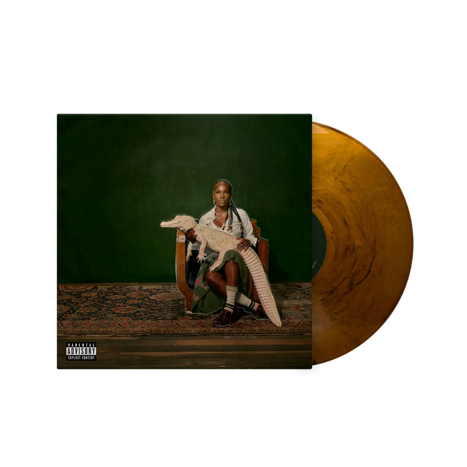 Doechii - Alligator Bites Never Heal 1-Year Anniversary Embossed Cover Vinyl