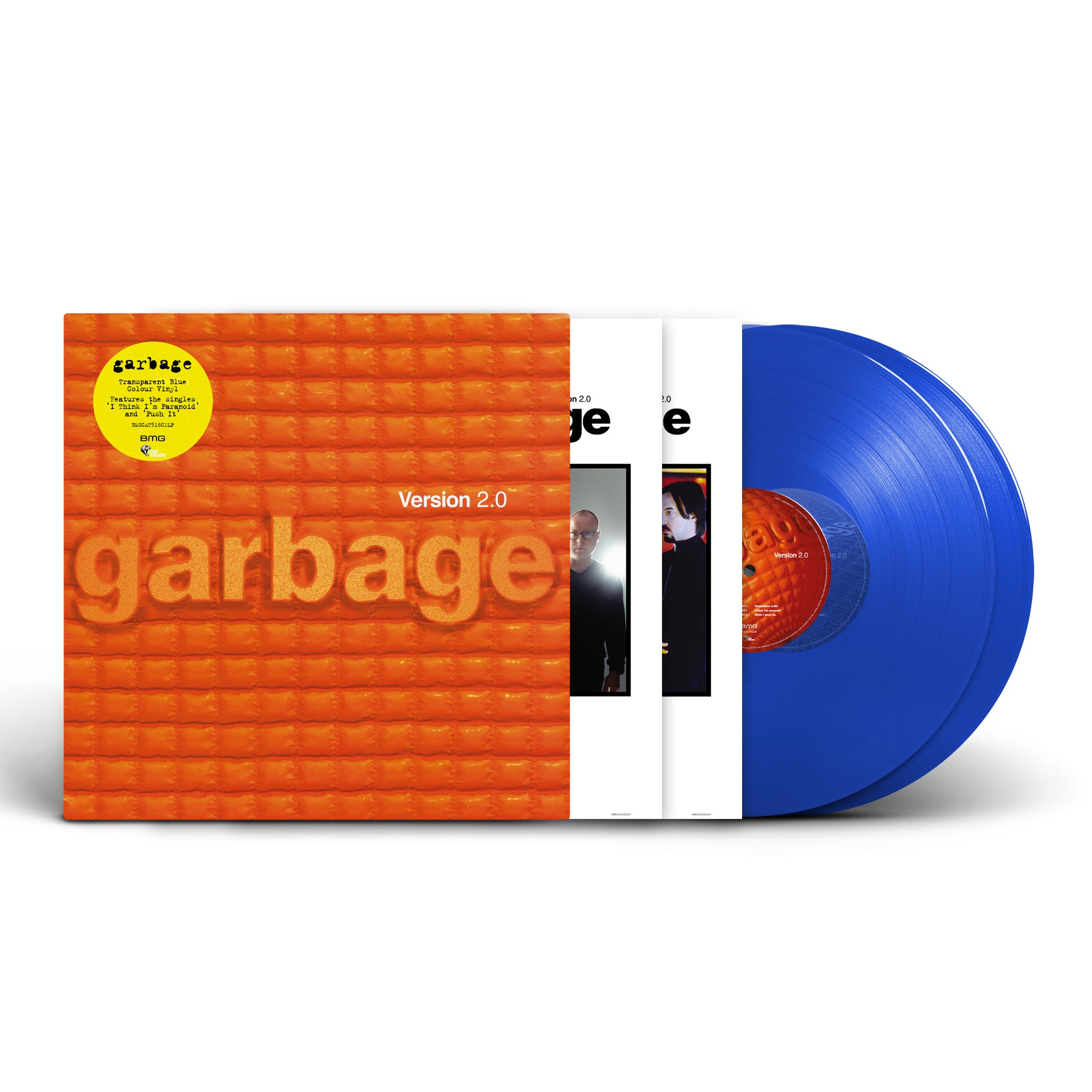 オリジナル盤　Garbage　Version 2.0　レコード　LP Garbage - Version 2.0: Limited Blue Vinyl 2LP - Recordstore