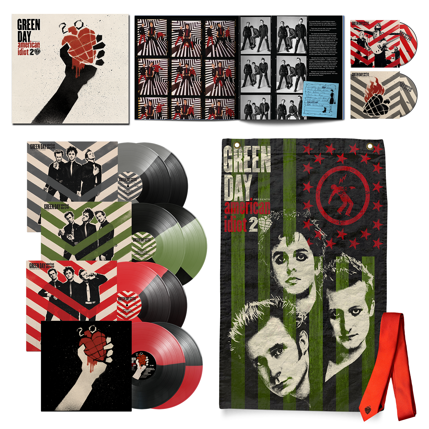 Green Day - American Idiot (20th Anniversary Edition): Limited Super Deluxe Vinyl 8LP + Blu-Ray Box Set