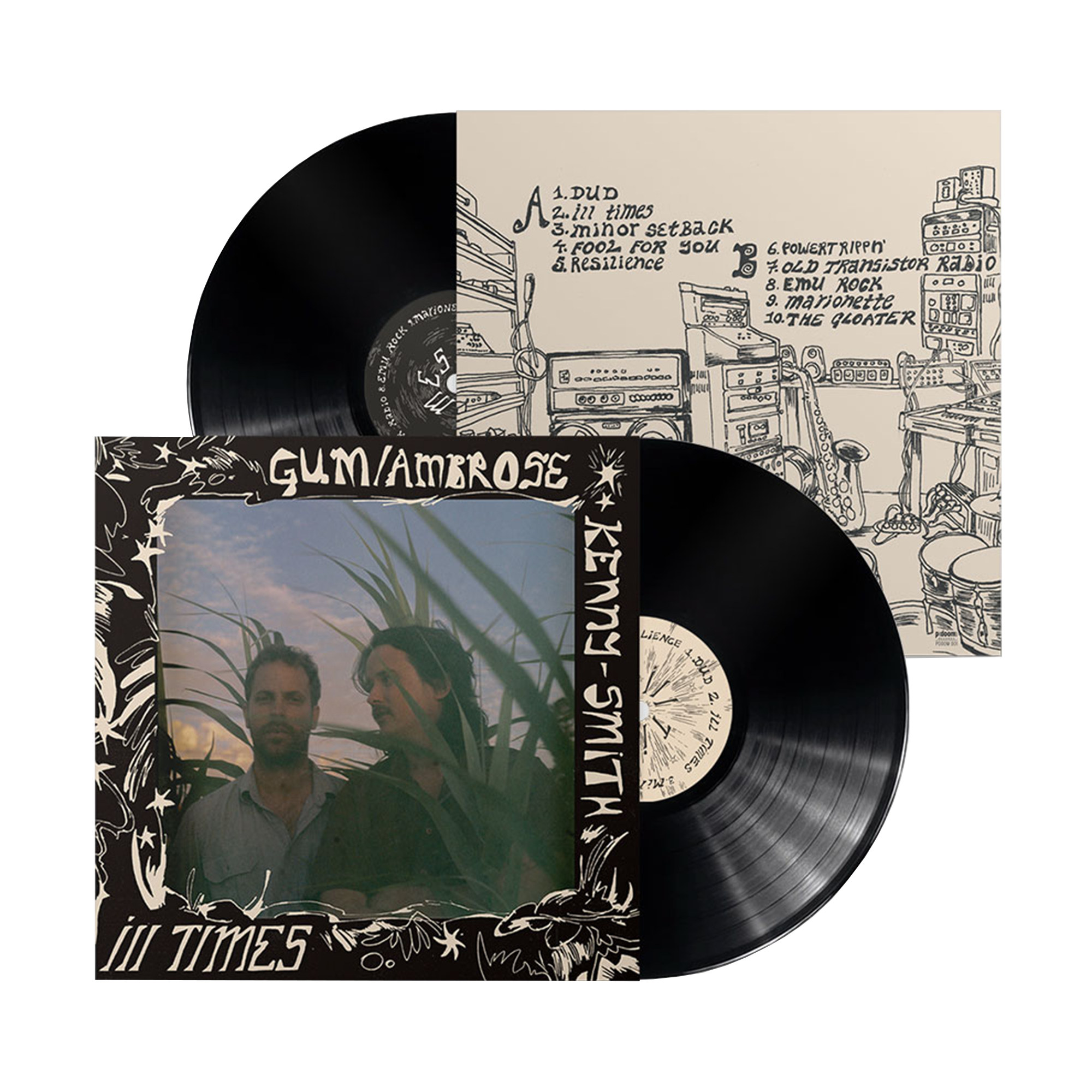 GUM, Ambrose Kenny-Smith - Ill Times: Vinyl LP