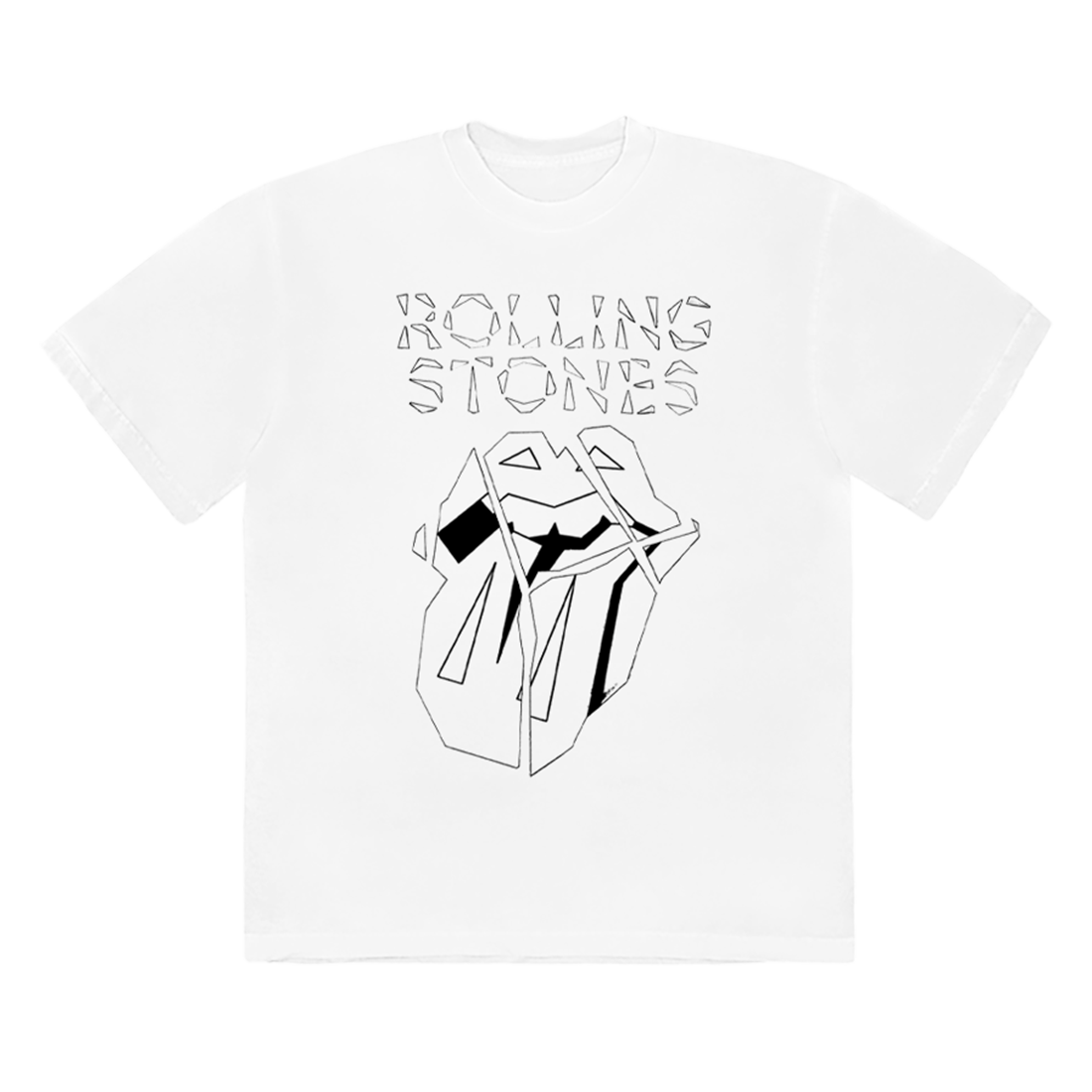 The Rolling Stones Hackney Diamonds Outline T Shirt Recordstore