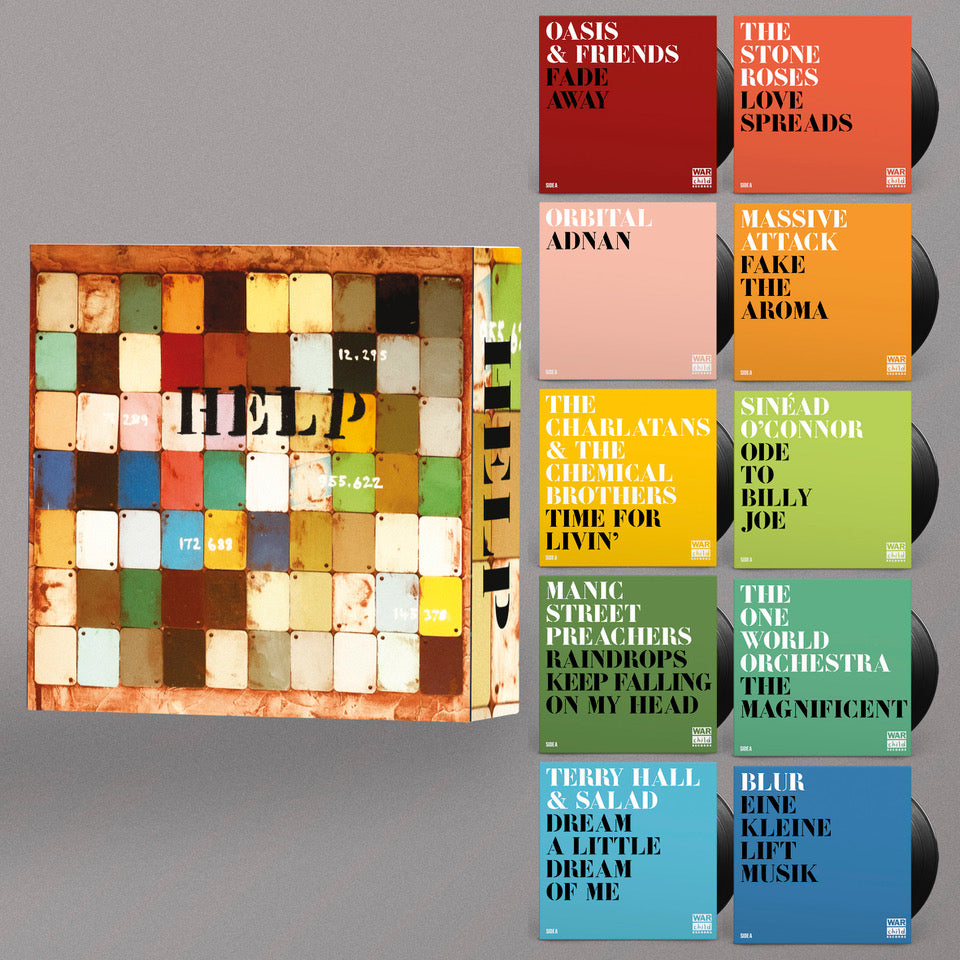 Various Artists - HELP 30th Anniversary: 10 x 7" Vinyl Box Set