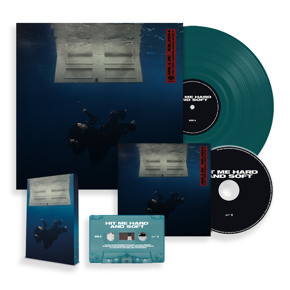 HIT ME HARD AND SOFT: Limited Sea Blue Vinyl LP, CD + Cassette HIT ME HARD AND SOFT: Limited Sea Blue Vinyl LP, CD + Cassette