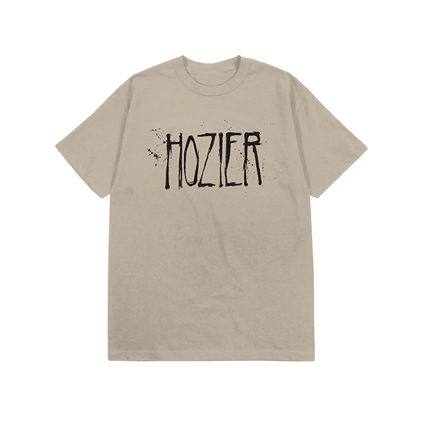 Hozier - Tan Logo T-Shirt