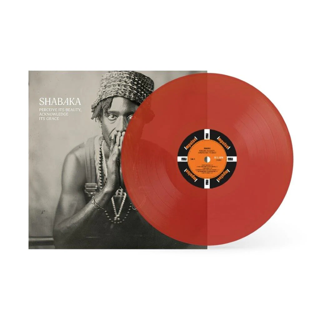 Shabaka - Perceive its beauty, Acknowledge its Grace: Limited Transparent Red Vinyl LP