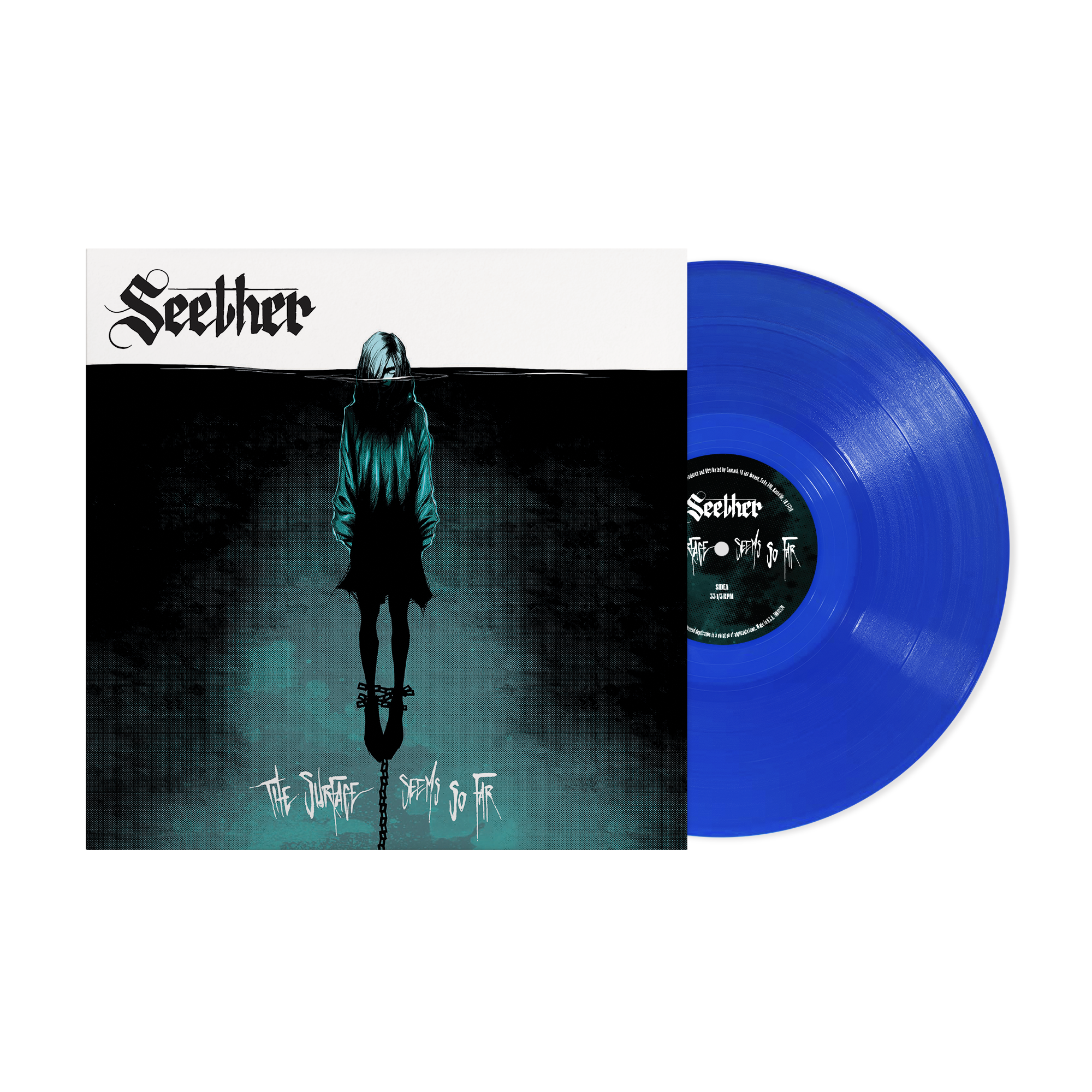 Seether - The Surface Seems So Far: Limited Transparent Blue Vinyl LP