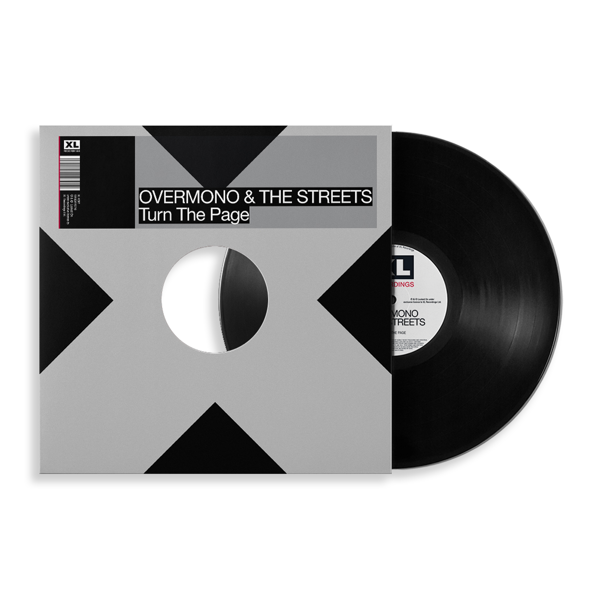 The Streets, Overmono - Turn The Page: Limited Etched Vinyl 12" Single