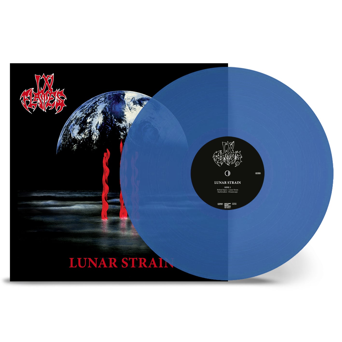In Flames - Lunar Strain (30th Anniversary): Limited Transparent Blue Vinyl LP