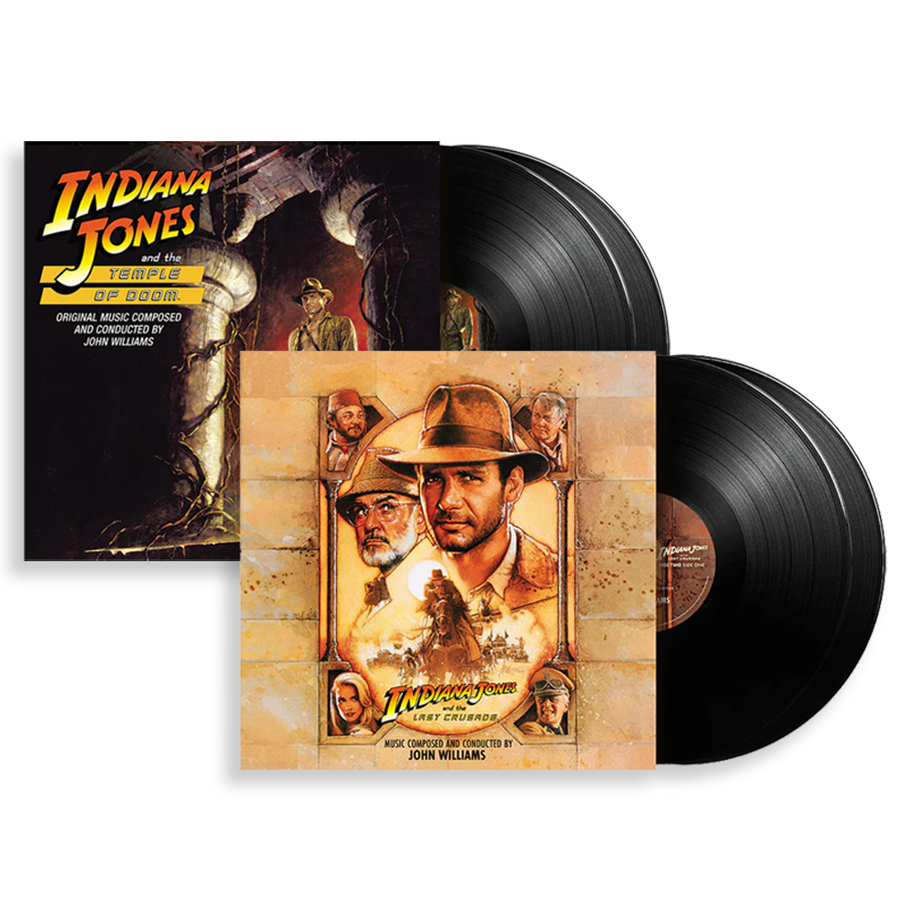 John Williams - Indiana Jones OST Bundle (#1): The Last Crusade + Temple Of  Doom - Recordstore