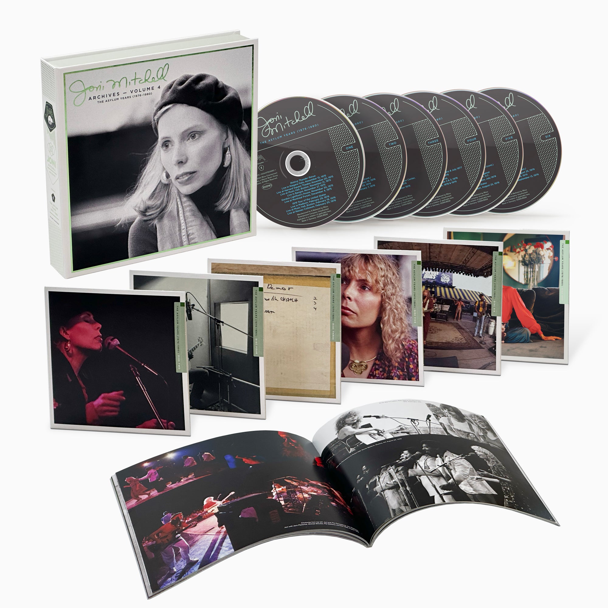 Joni Mitchell - Archives, Vol. 4 - The Asylum Years (1976-1980): 6CD Box Set
