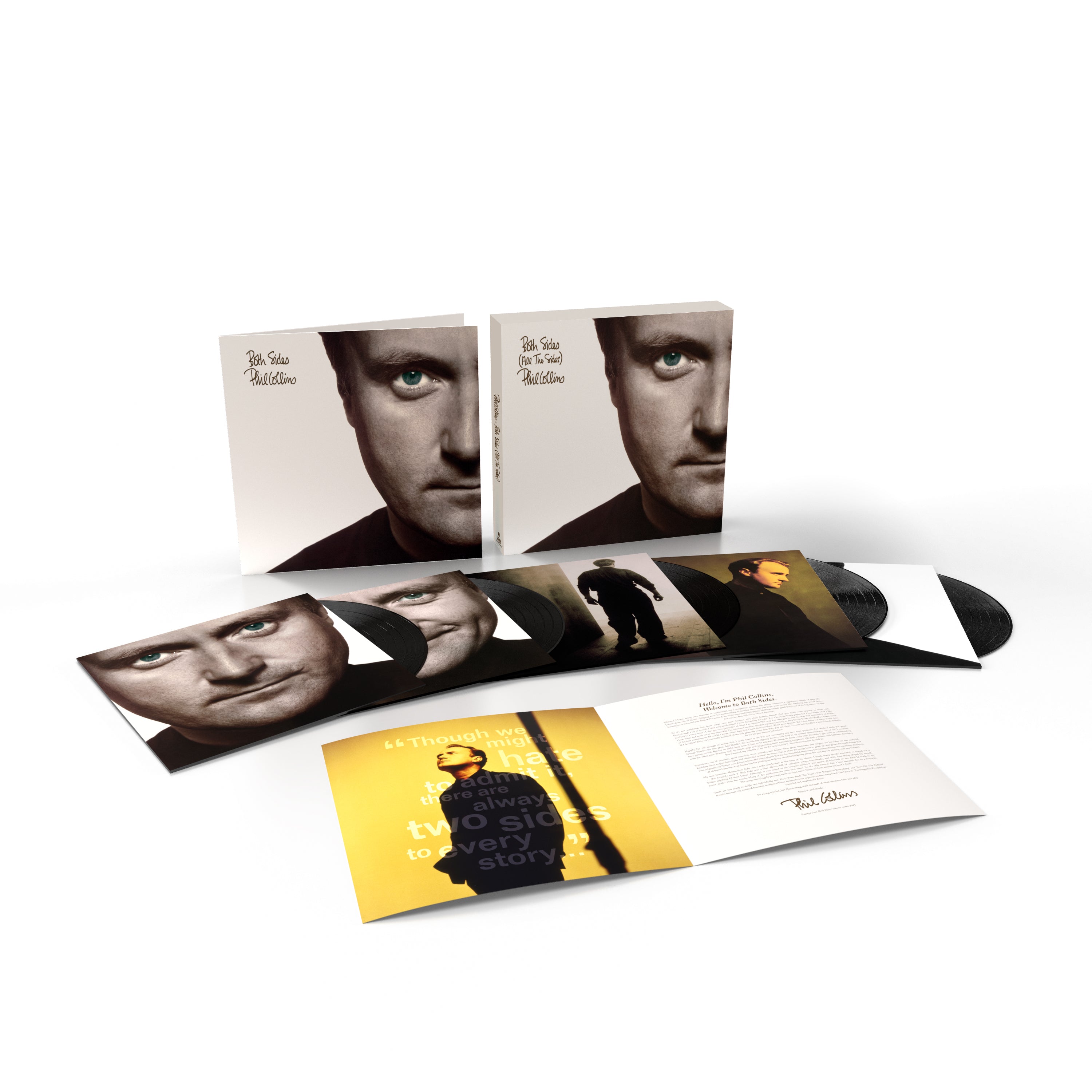 Phil Collins - Both Sides (All The Sides): Limited 5LP Vinyl Box Set