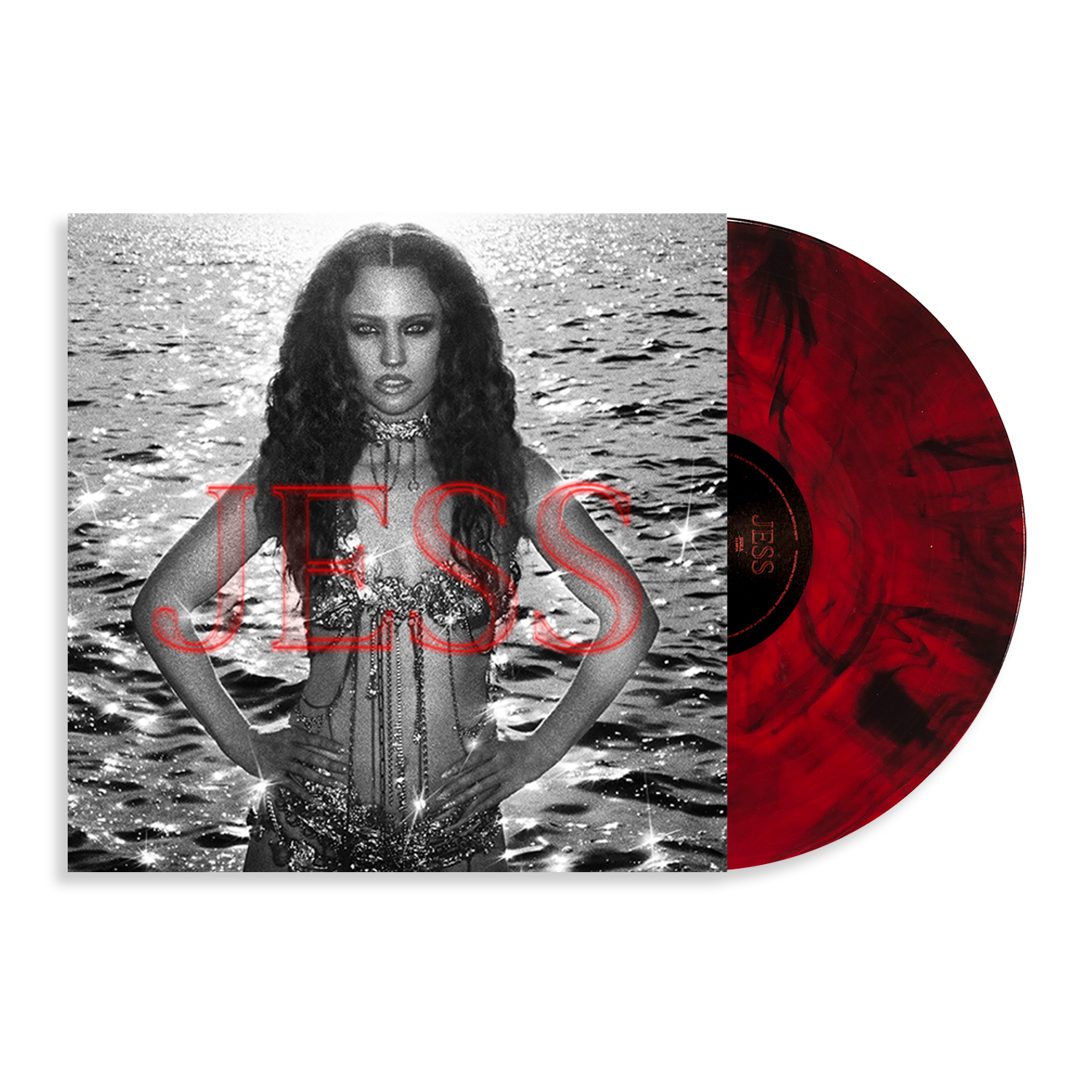 JESS: Limited Red & Black Marble Vinyl LP