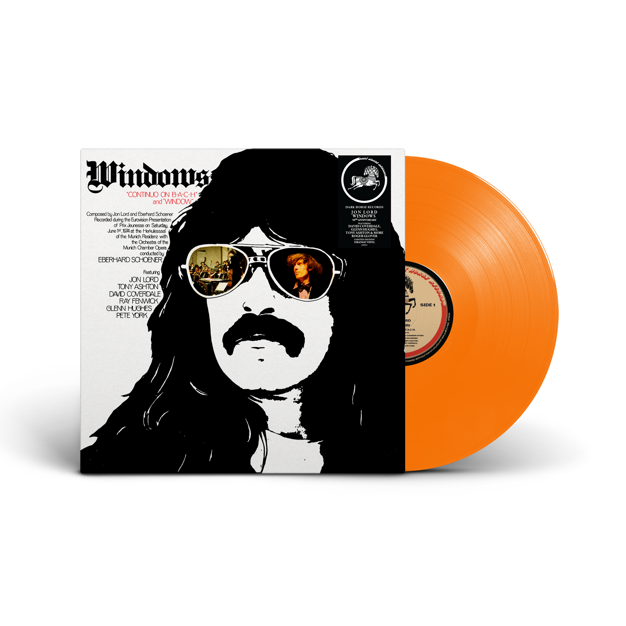Jon Lord - Windows: Limited Orange Crush Vinyl LP