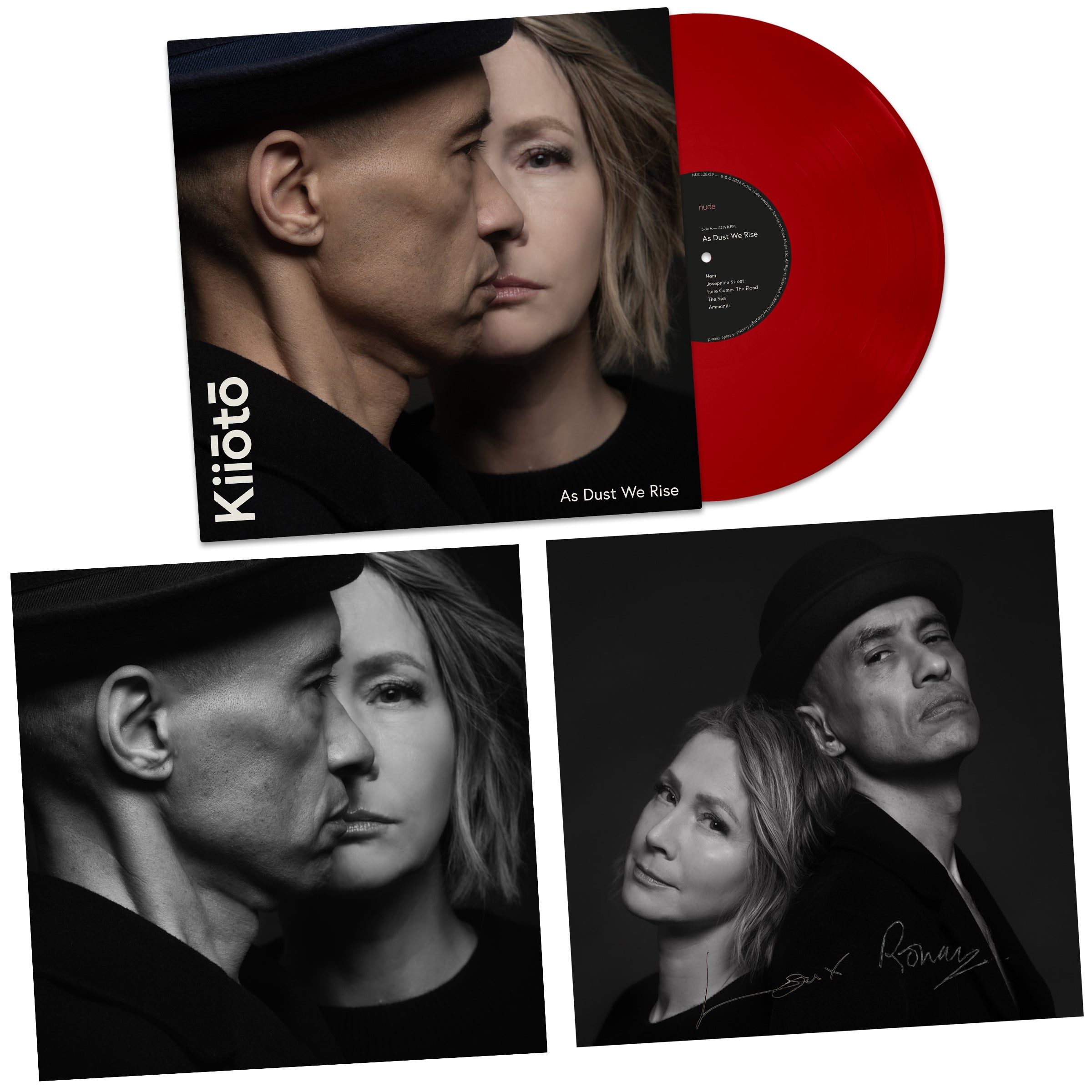 Kïïōtō - As Dust We Rise: Limited Red Vinyl LP w/ Insert + Signed & Numbered Art Print