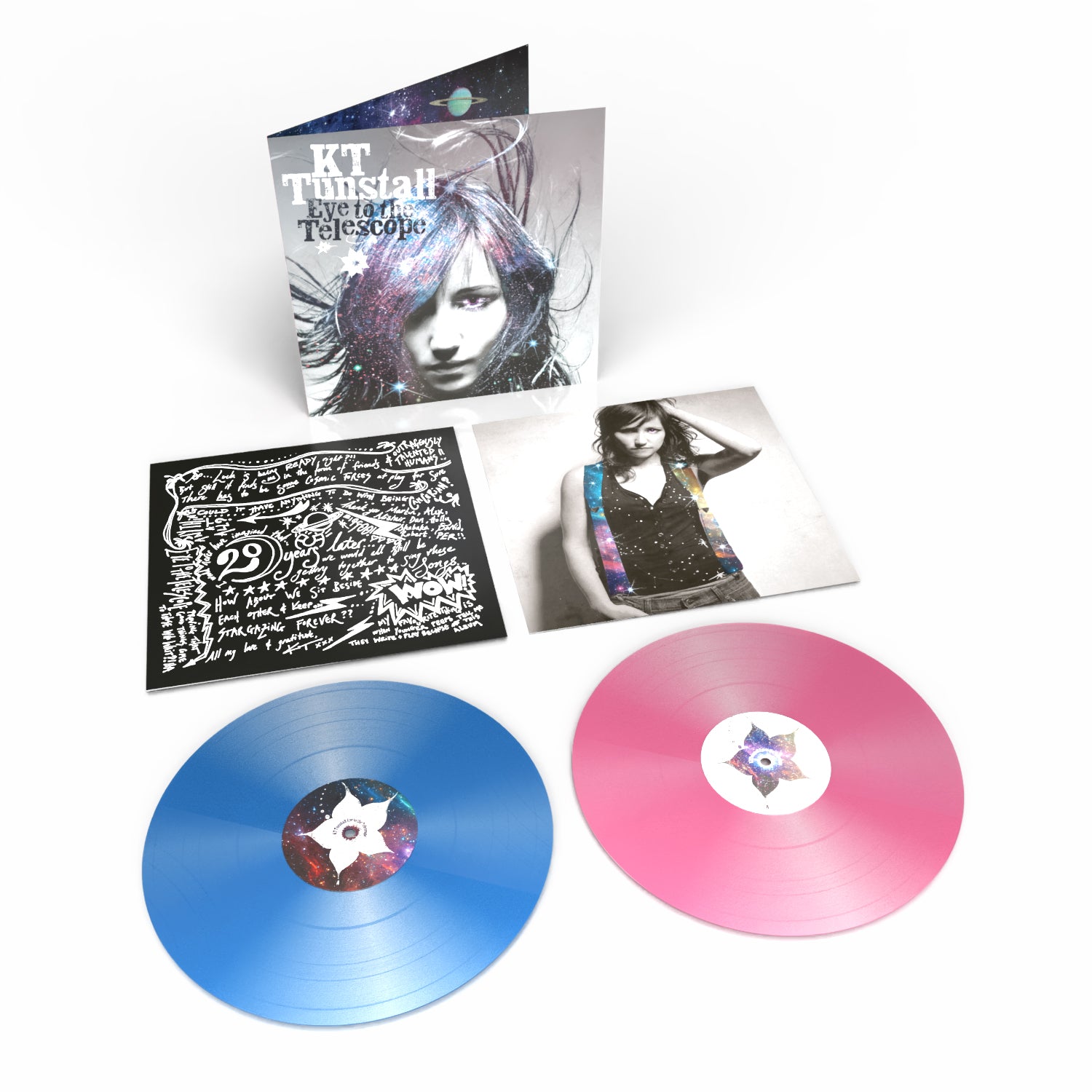 KT Tunstall - Eye to the Telescope: Stargazer Edition Deluxe Vinyl Pink & Blue Vinyl 2LP