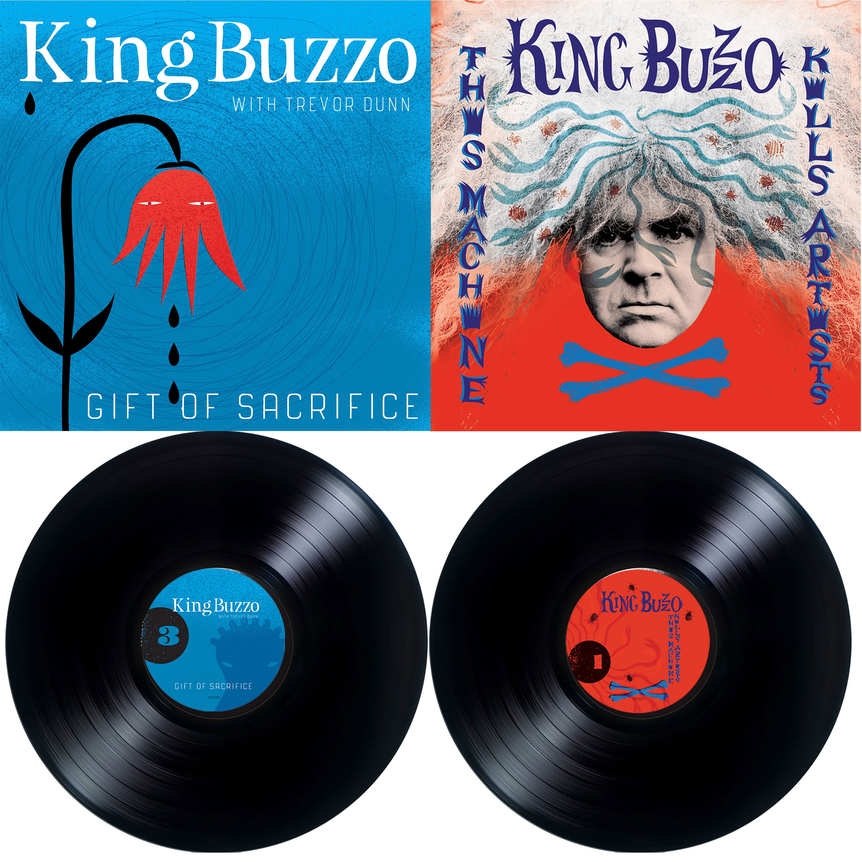 King Buzzo - This Machine Kills Artists + Gift Of Sacrifice: Vinyl 2LP