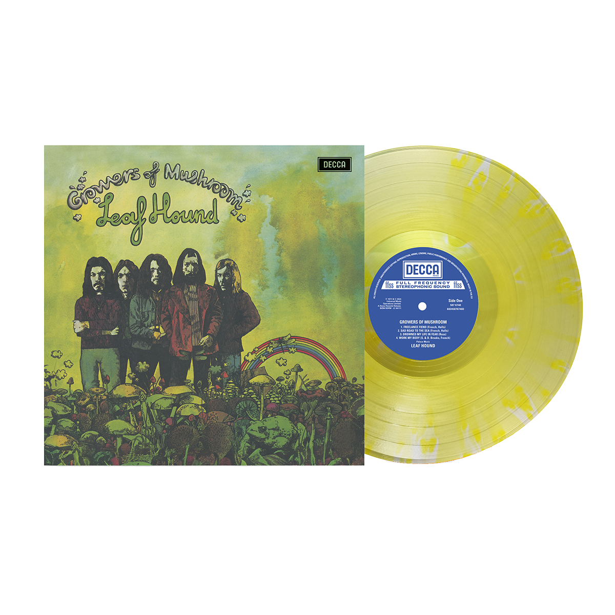 Leaf Hound - Growers Of Mushroom: Yellow Splatter Vinyl LP [RSD24]