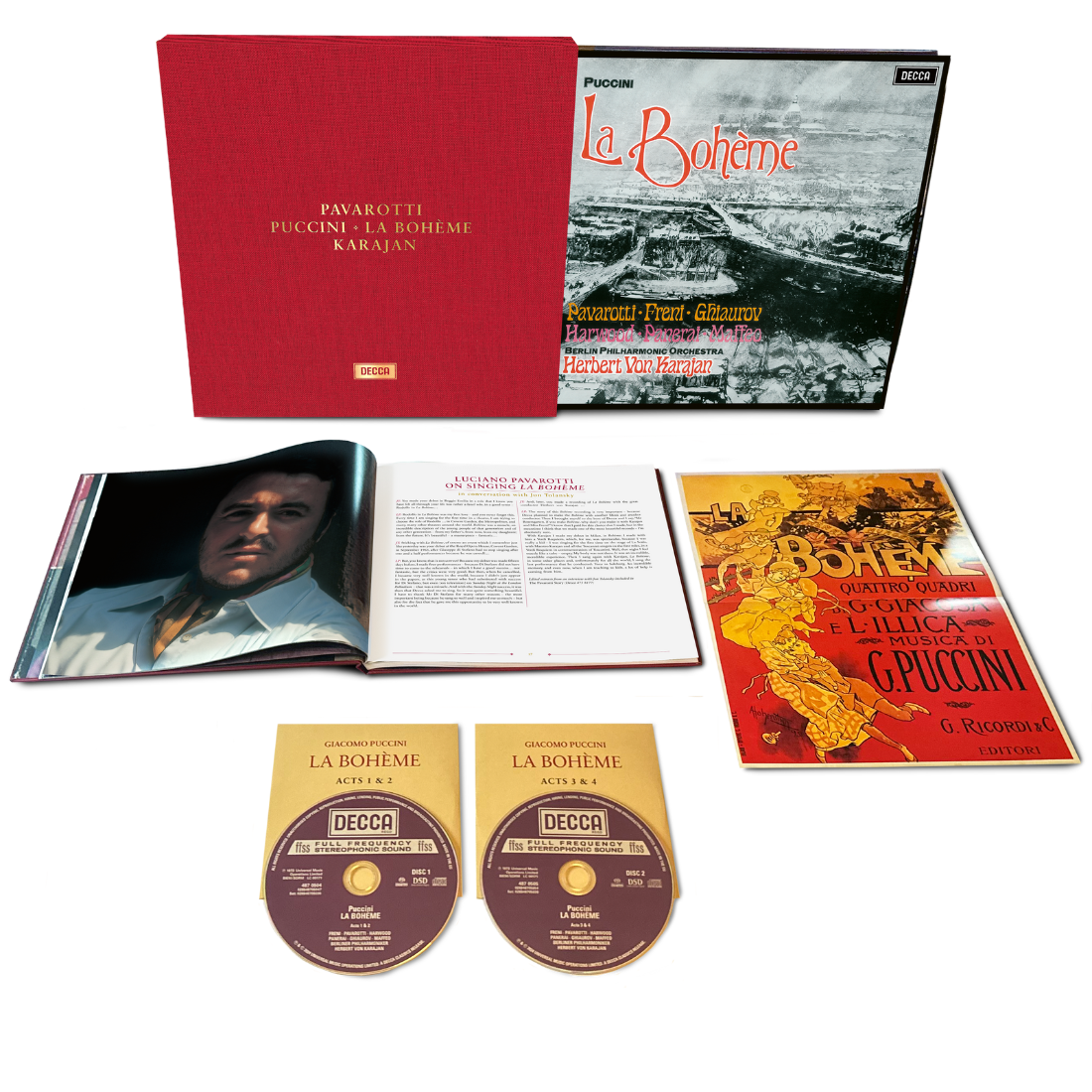 Luciano Pavarotti - Puccini - La Bohème: 2SACD Box set