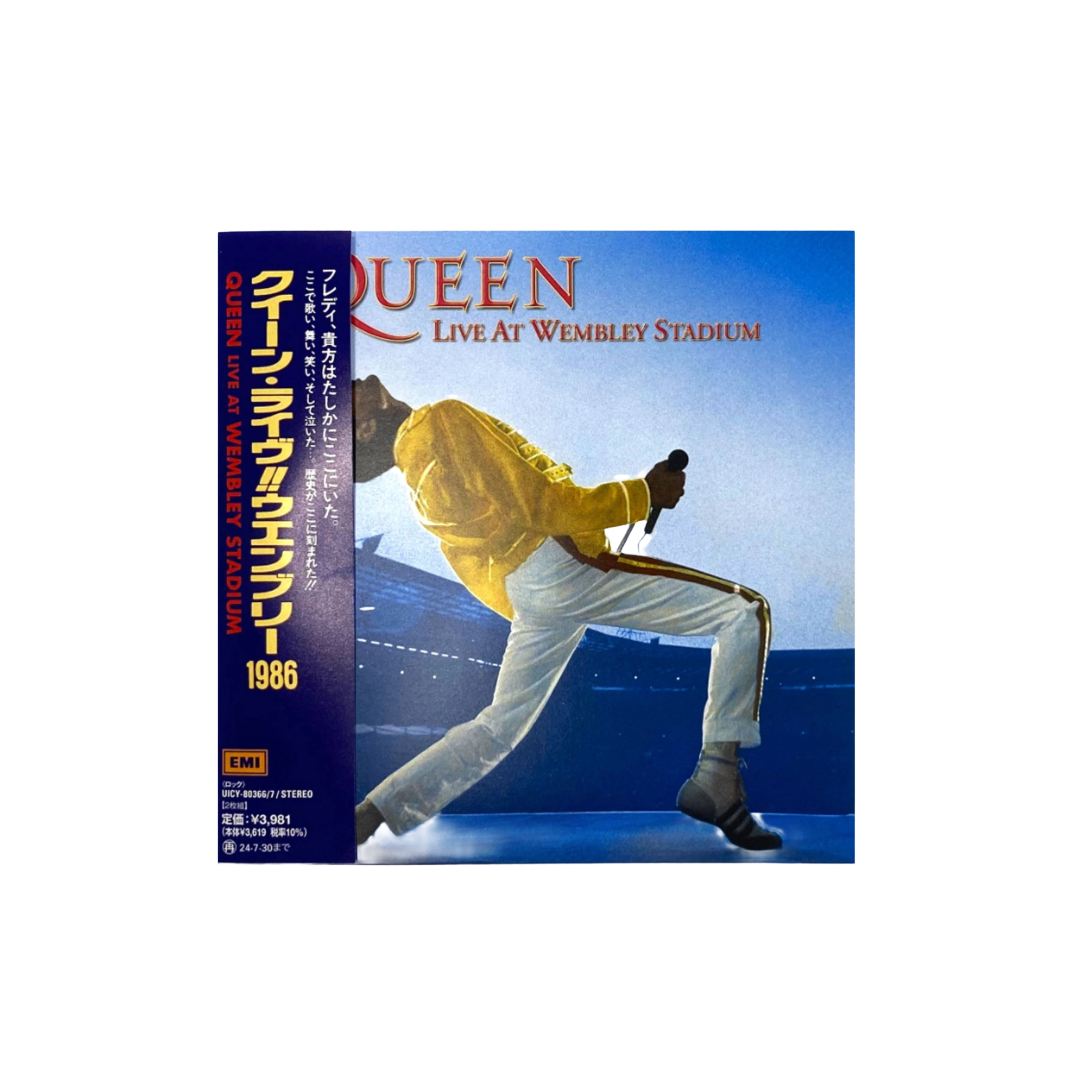 QUEEN Live At Wembley Stadium』25周年ボックス QUEEN - Live At Wembley Stadium 25Th Anniversary Edition (2Dvd