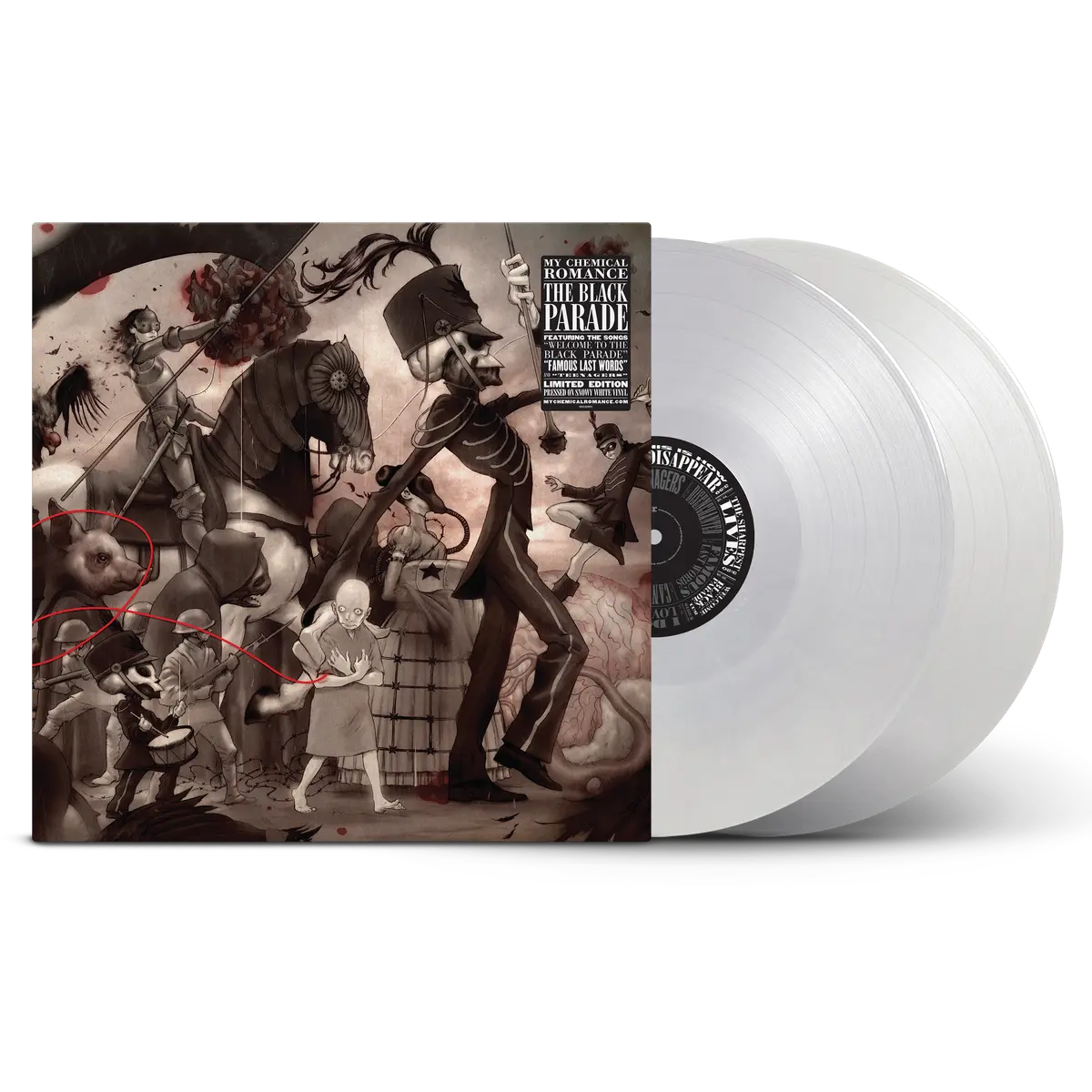 My Chemical Romance - The Black Parade: Snowy White Vinyl 2LP