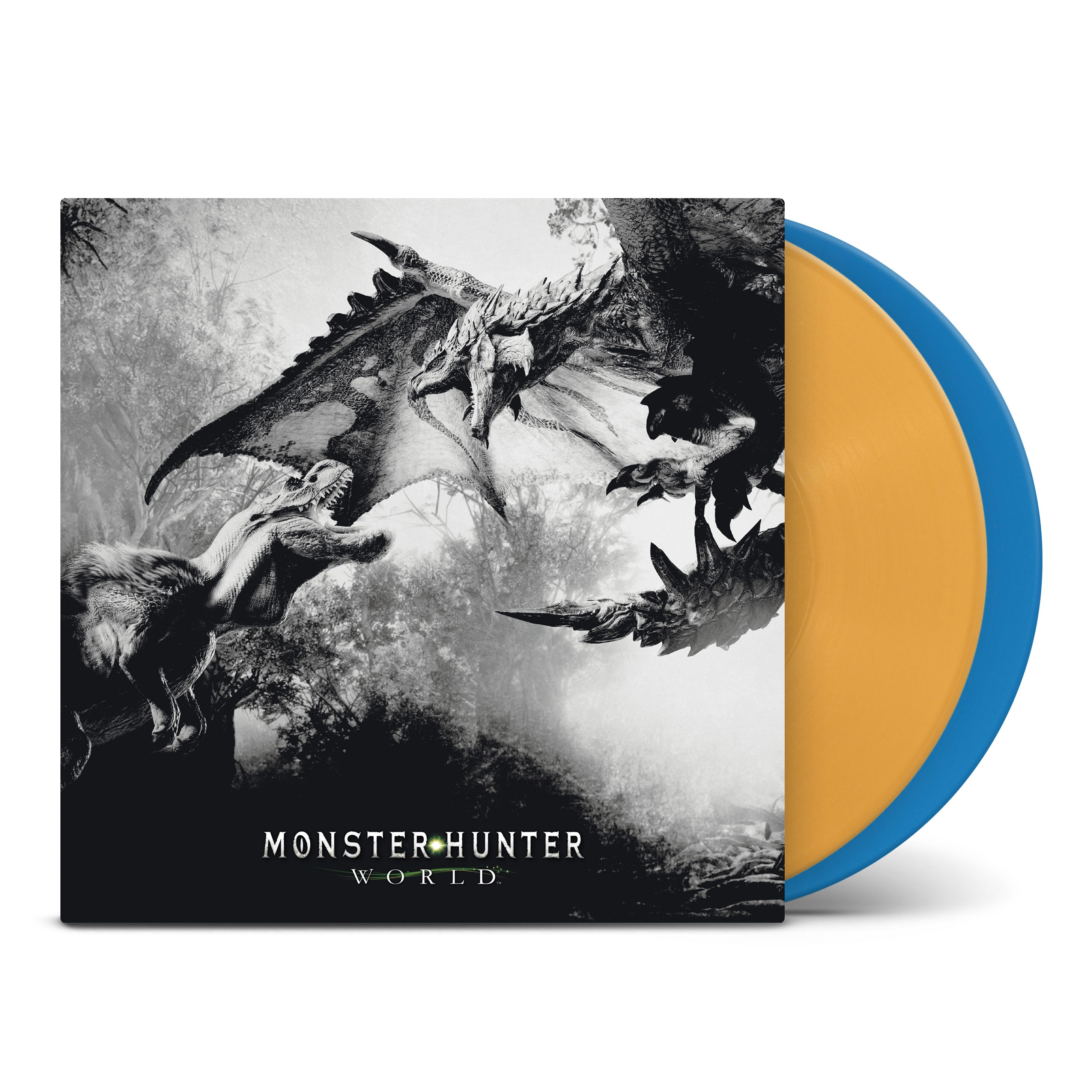 Capcom Sound Team - Monster Hunter - World (Original Soundtrack): Limited Mustard & Blue Vinyl 2LP