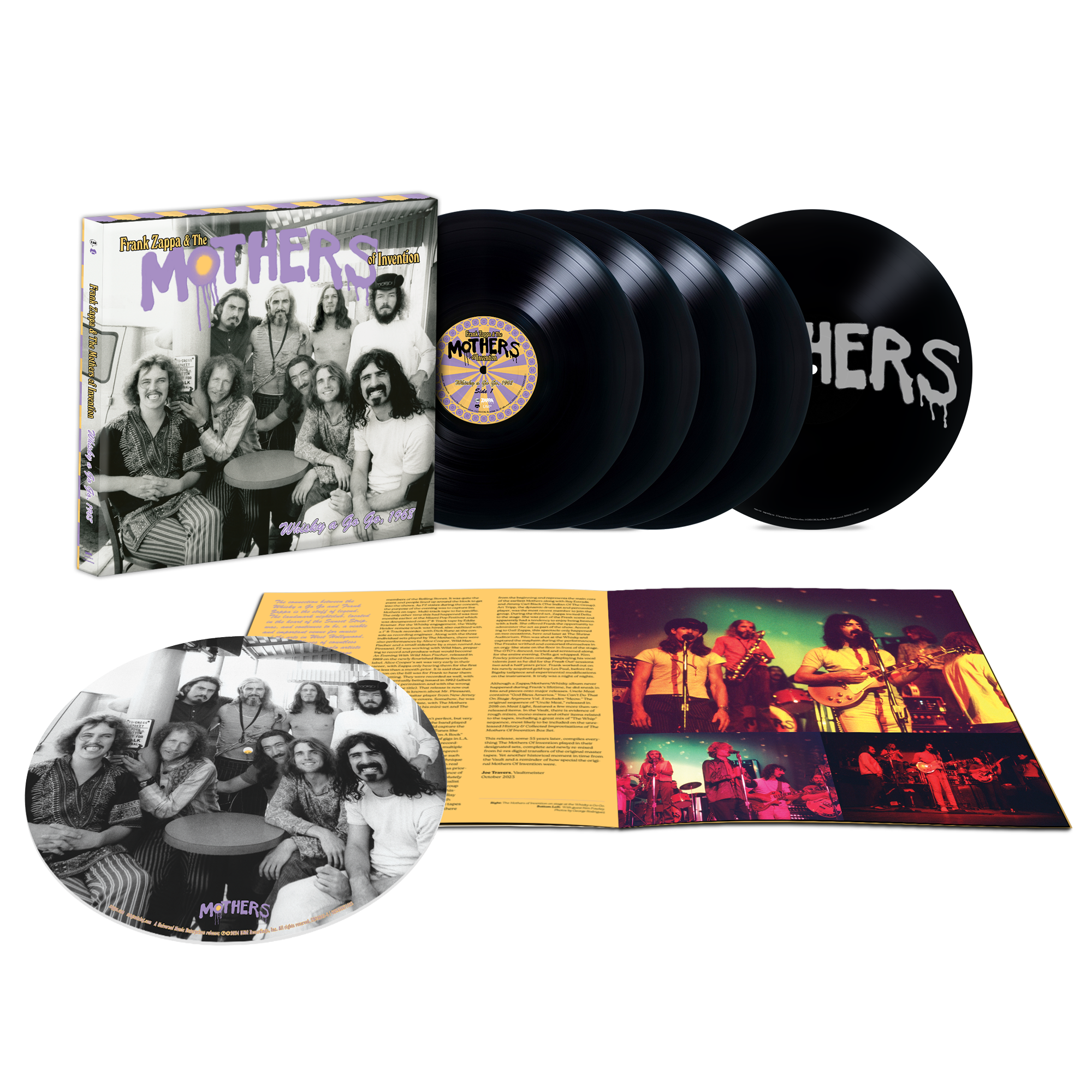 Frank Zappa & The Mothers Of Invention - Live At The Whisky A Go Go, 1968: Limited Vinyl 5LP Box Set