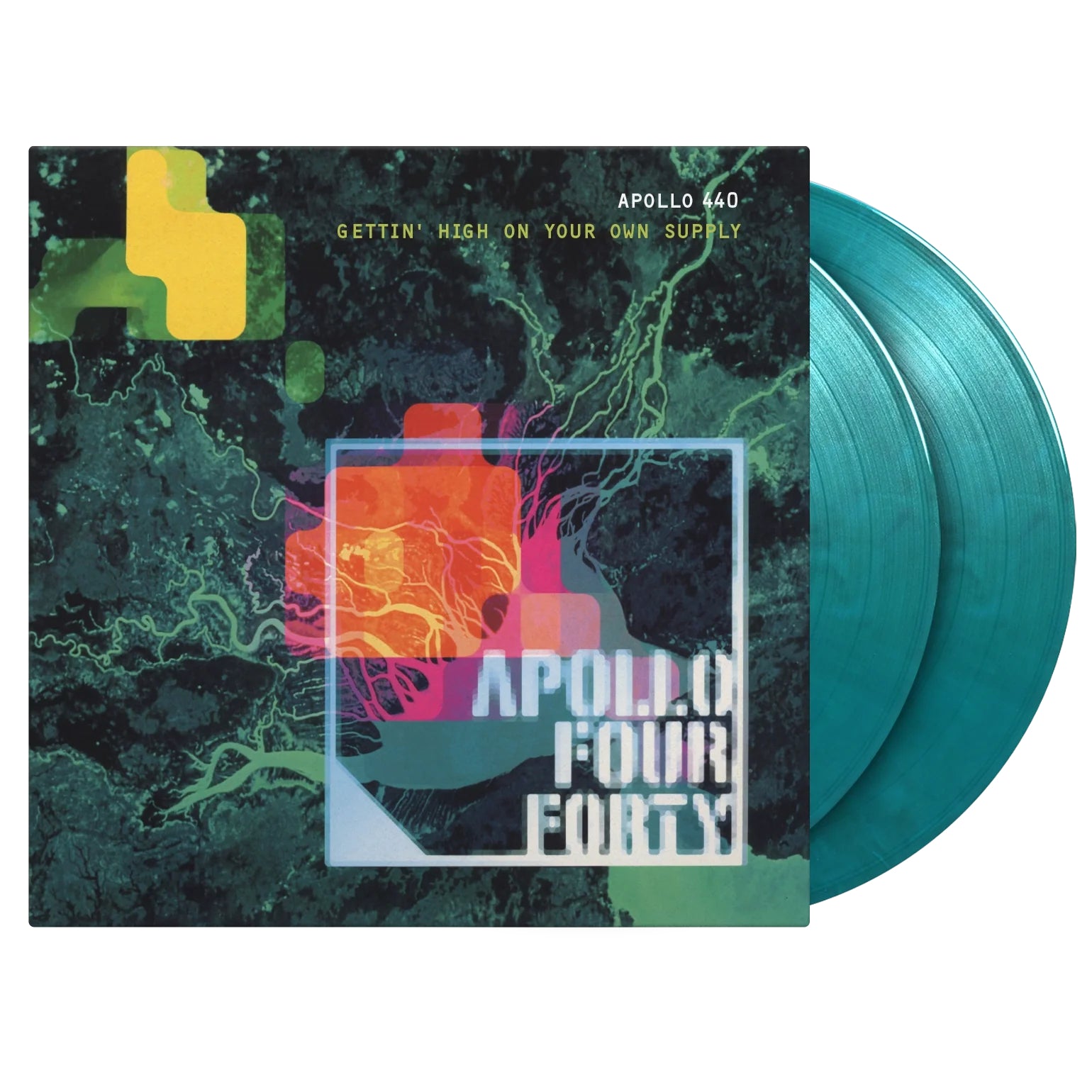 Apollo 440 - Getting' High On Your Own Supply: Green Marbled Vinyl 2LP