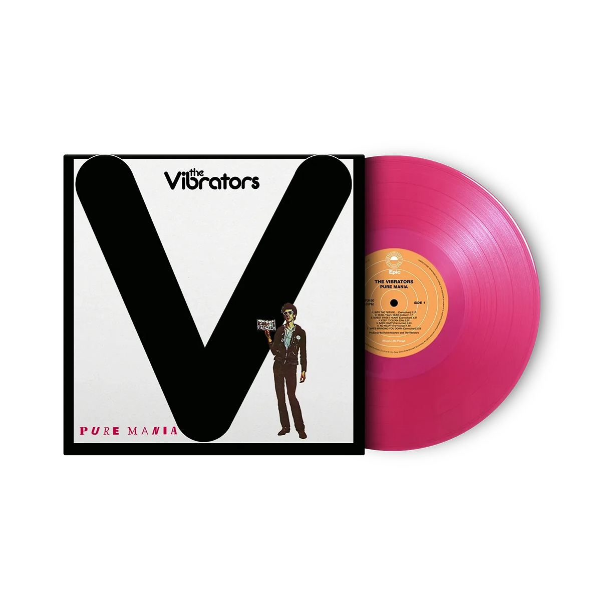 Vibrators - Pure Mania: Limited Pink Vinyl LP