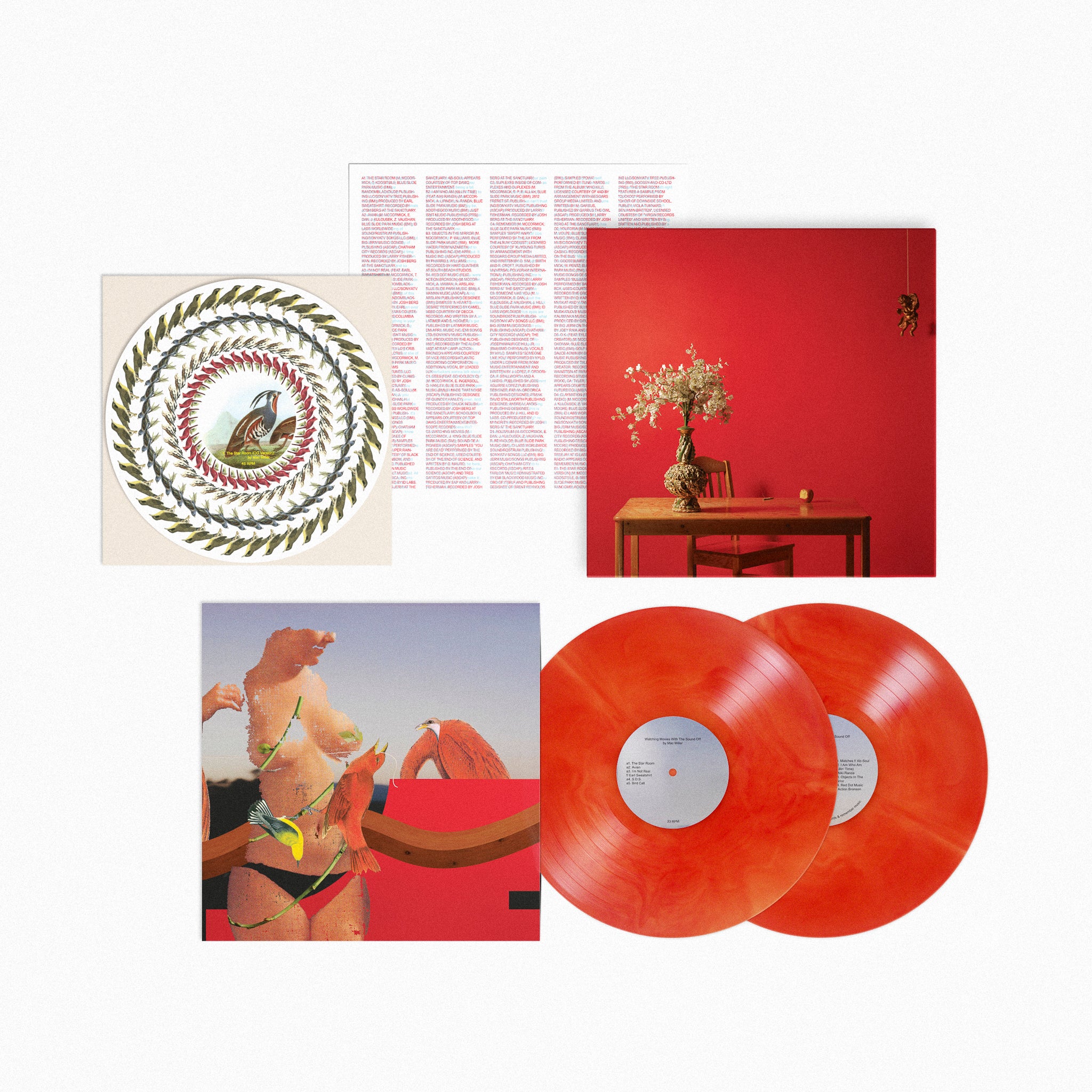 Mac Miller - Watching Movies with the Sound Off (10 Year Anniversary Edition): Galaxy Vinyl 2LP + Bonus 10" Zoetrope!