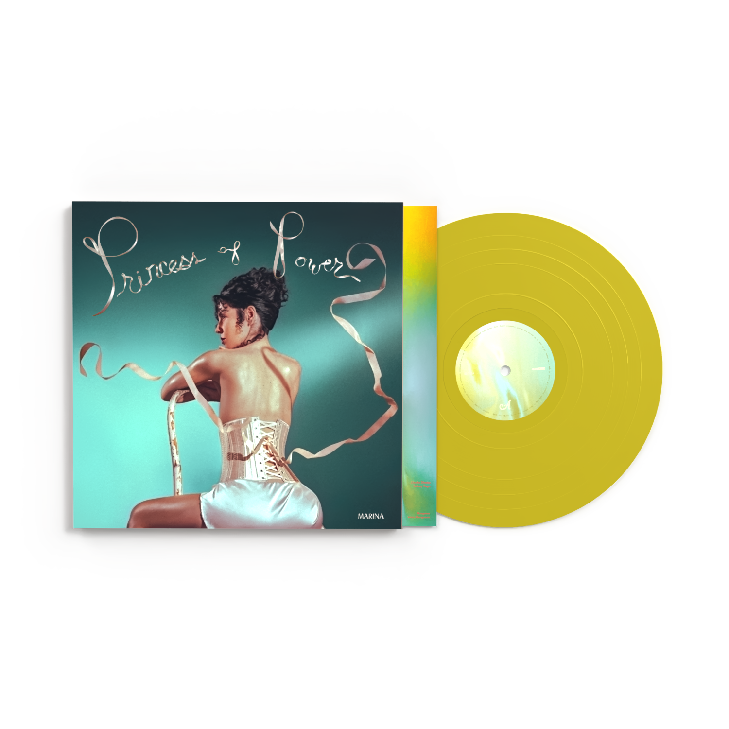 MARINA - PRINCESS OF POWER: Butterfly Yellow EcoRecord Vinyl LP