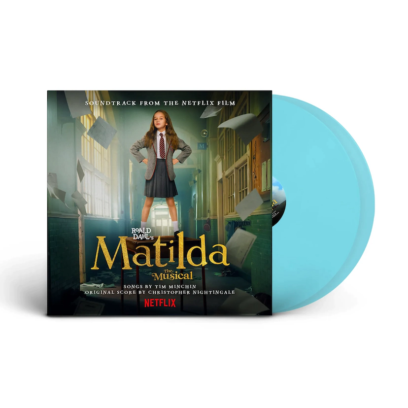 The Cast of Roald Dahl's Matilda The Musical - Matilda The Musical (Soundtrack from the Netflix Film): Light Blue Vinyl 2LP