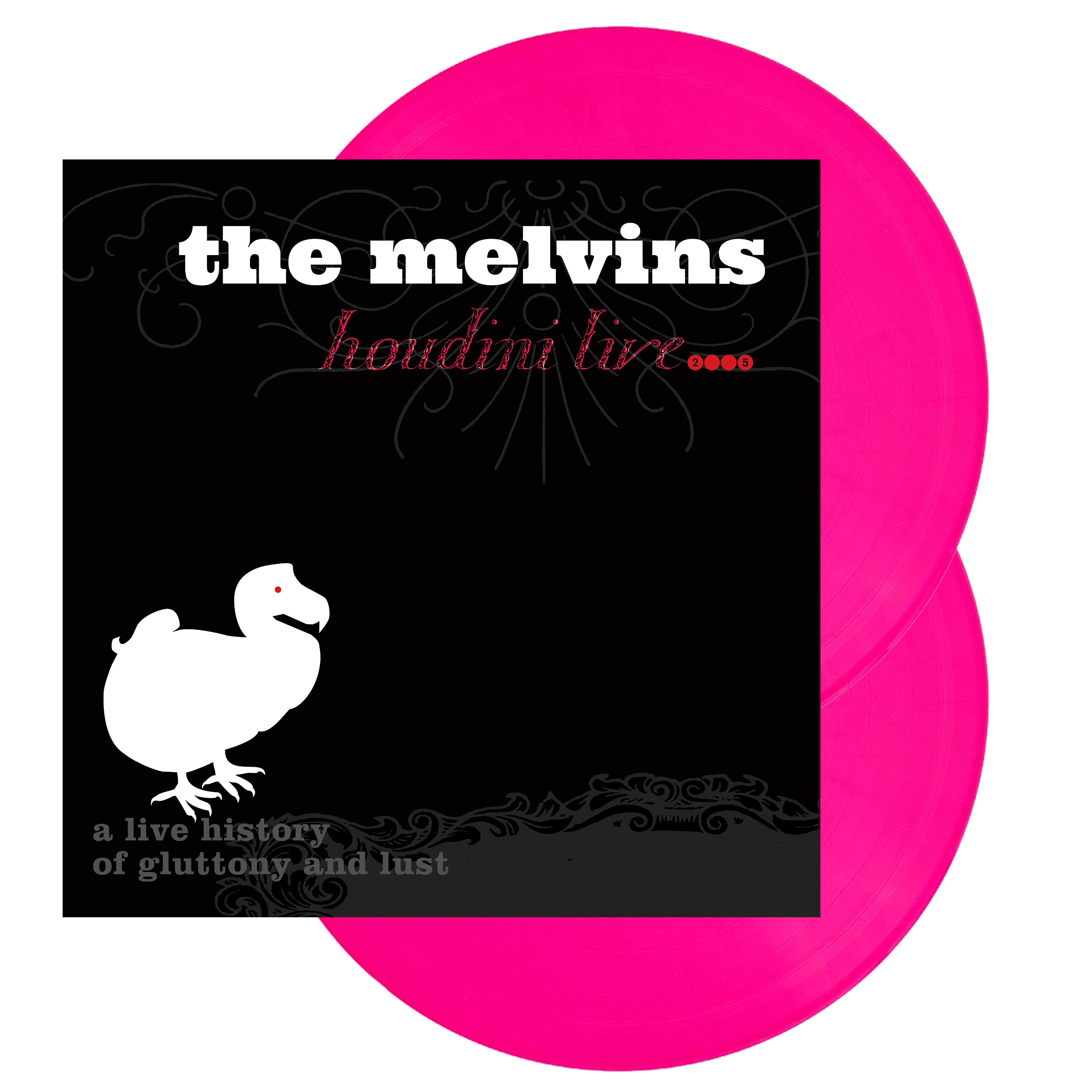 Melvins - Houdini Live 2005: Limited Hot Pink Vinyl 2LP