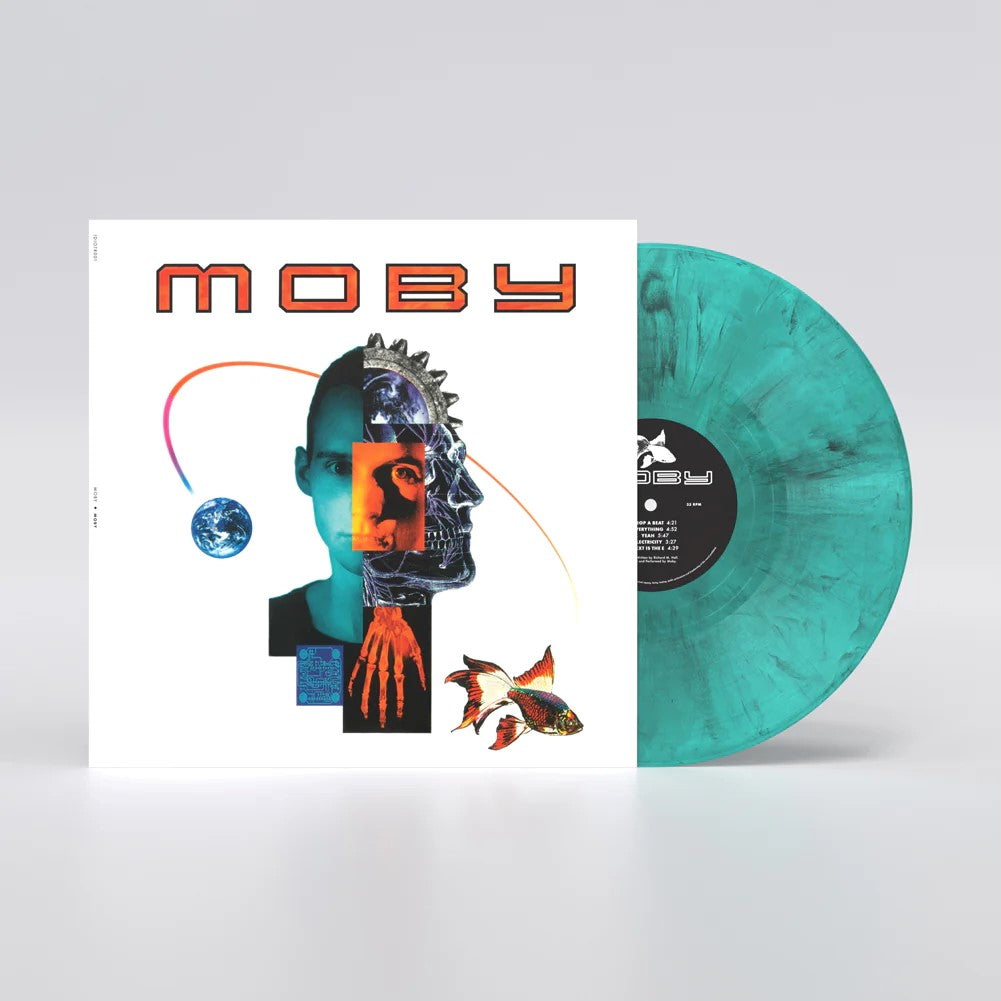 MOBY - Moby: Limited Black and White Marbled Blue Vinyl LP