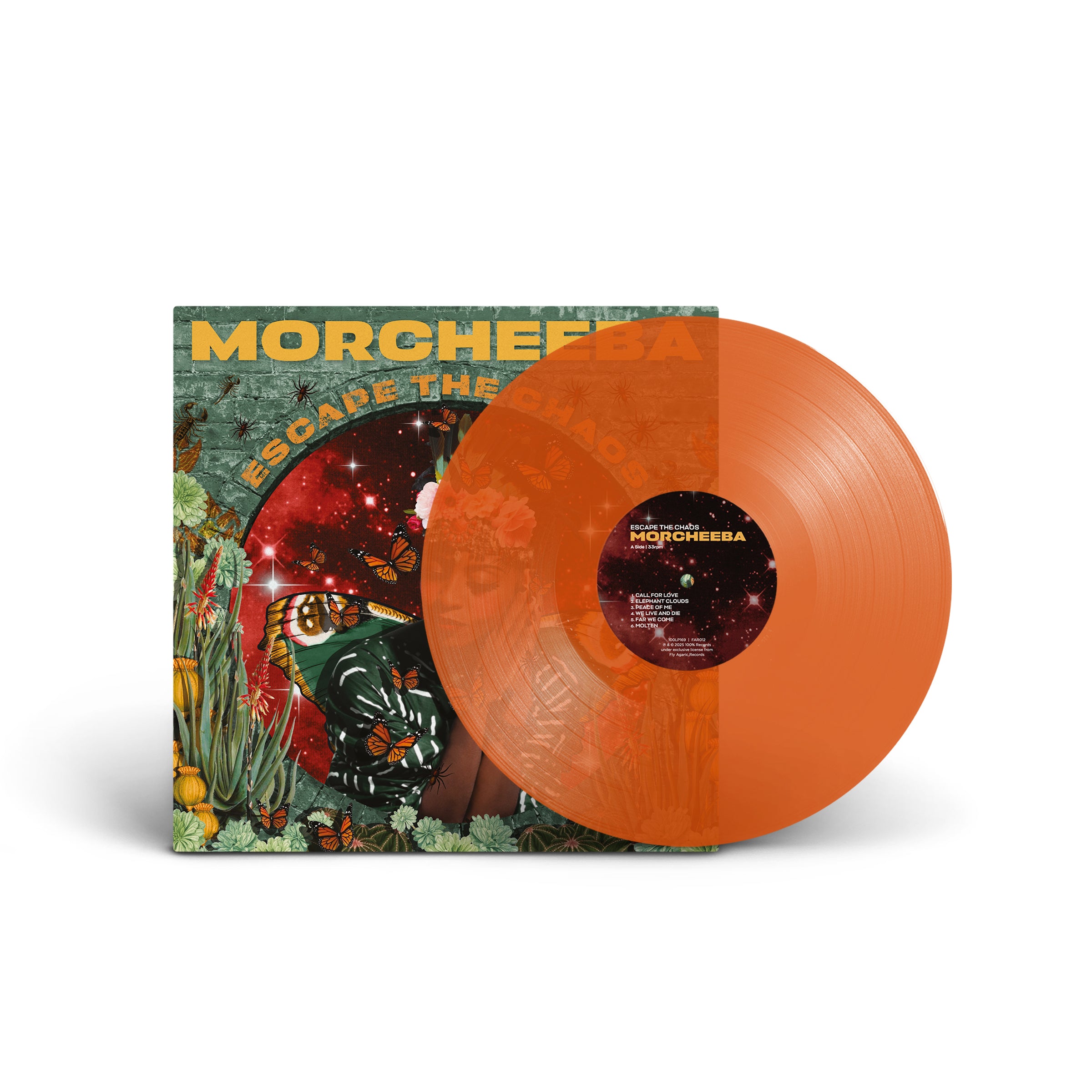 Morcheeba - Escape The Chaos: Exclusive Signed Orange Vinyl LP