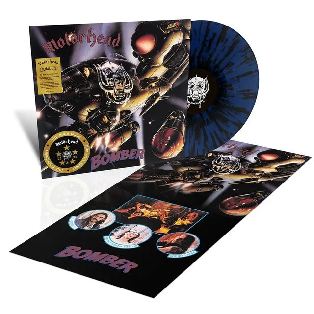 Motorhead - Bomber (50th Anniversary): Turquoise and Blue Vinyl LP