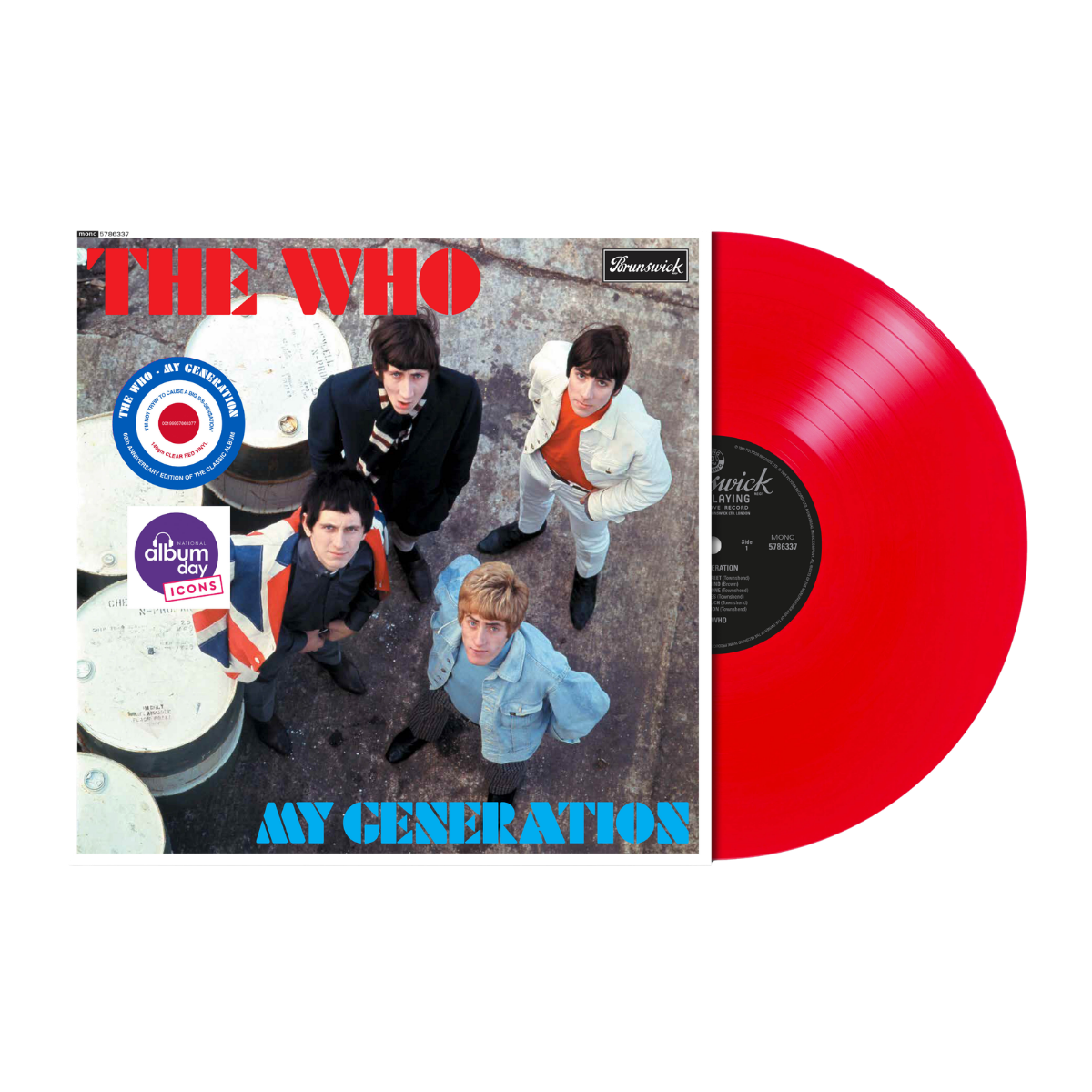 The Who - My Generation - 60th Anniversary Edition [NAD26]: Red