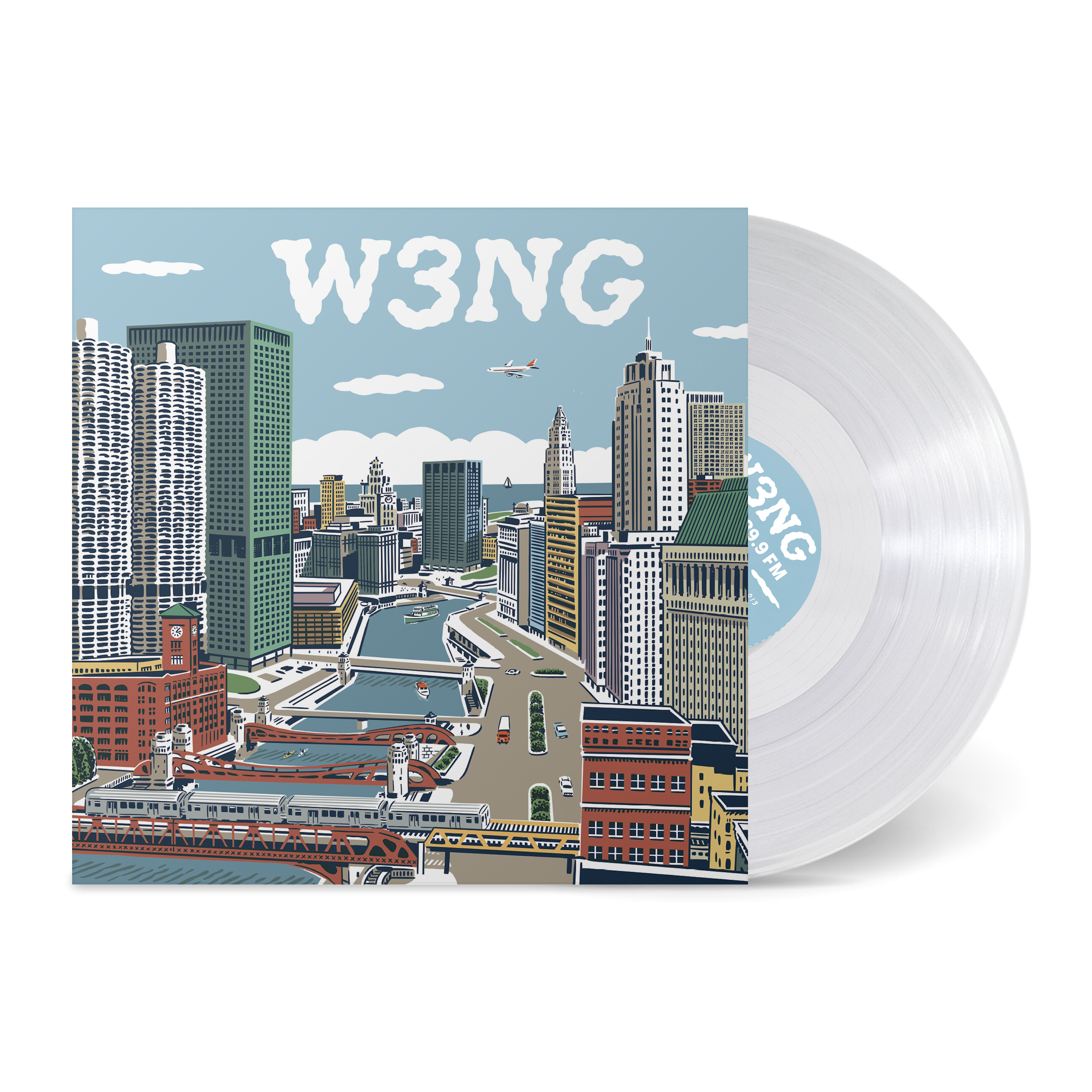 Various Artists - W3NG: Limited 'Coast to Coast' Clear Vinyl LP