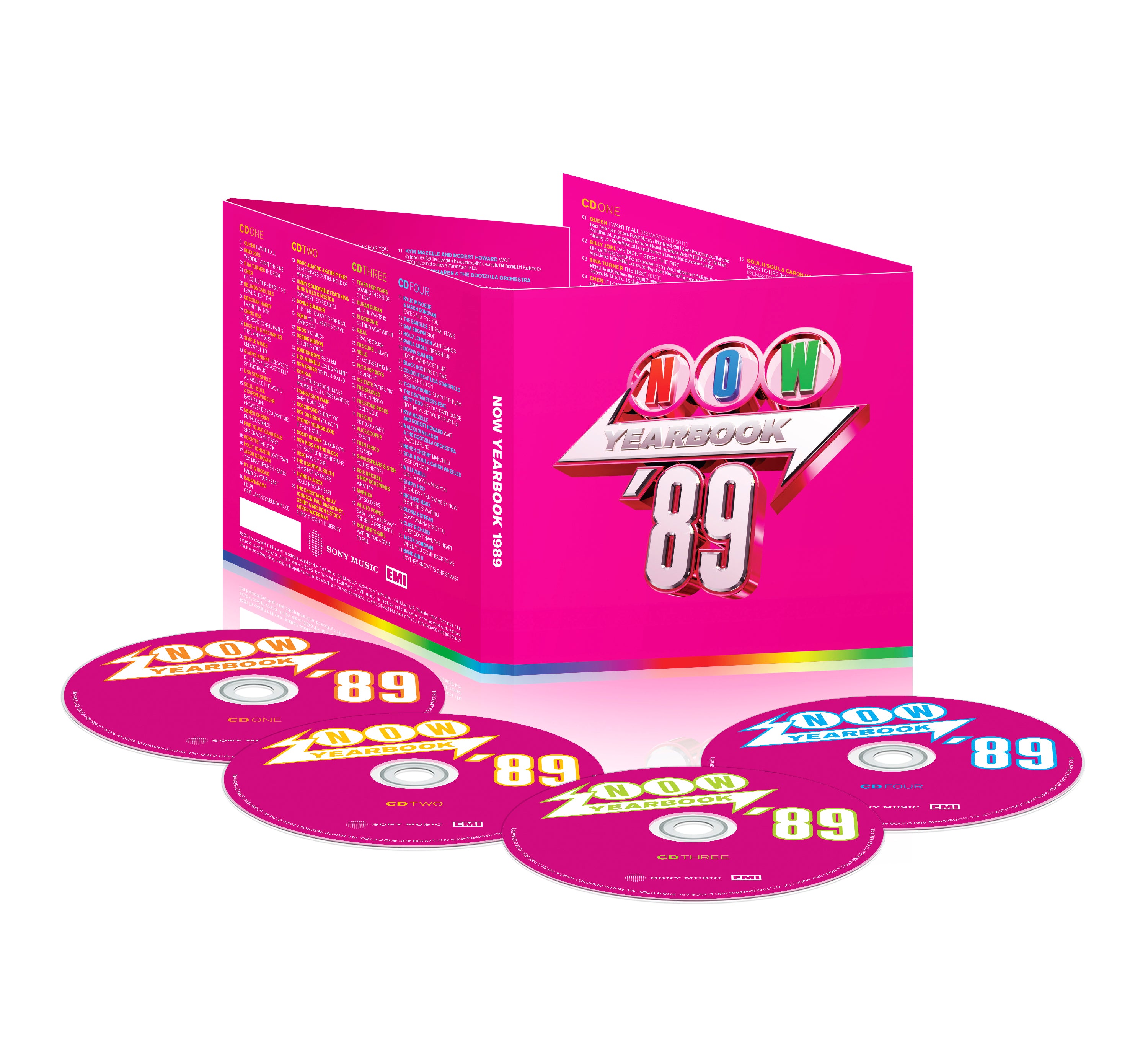 Various Artists - NOW – Yearbook 1989 (4CD)