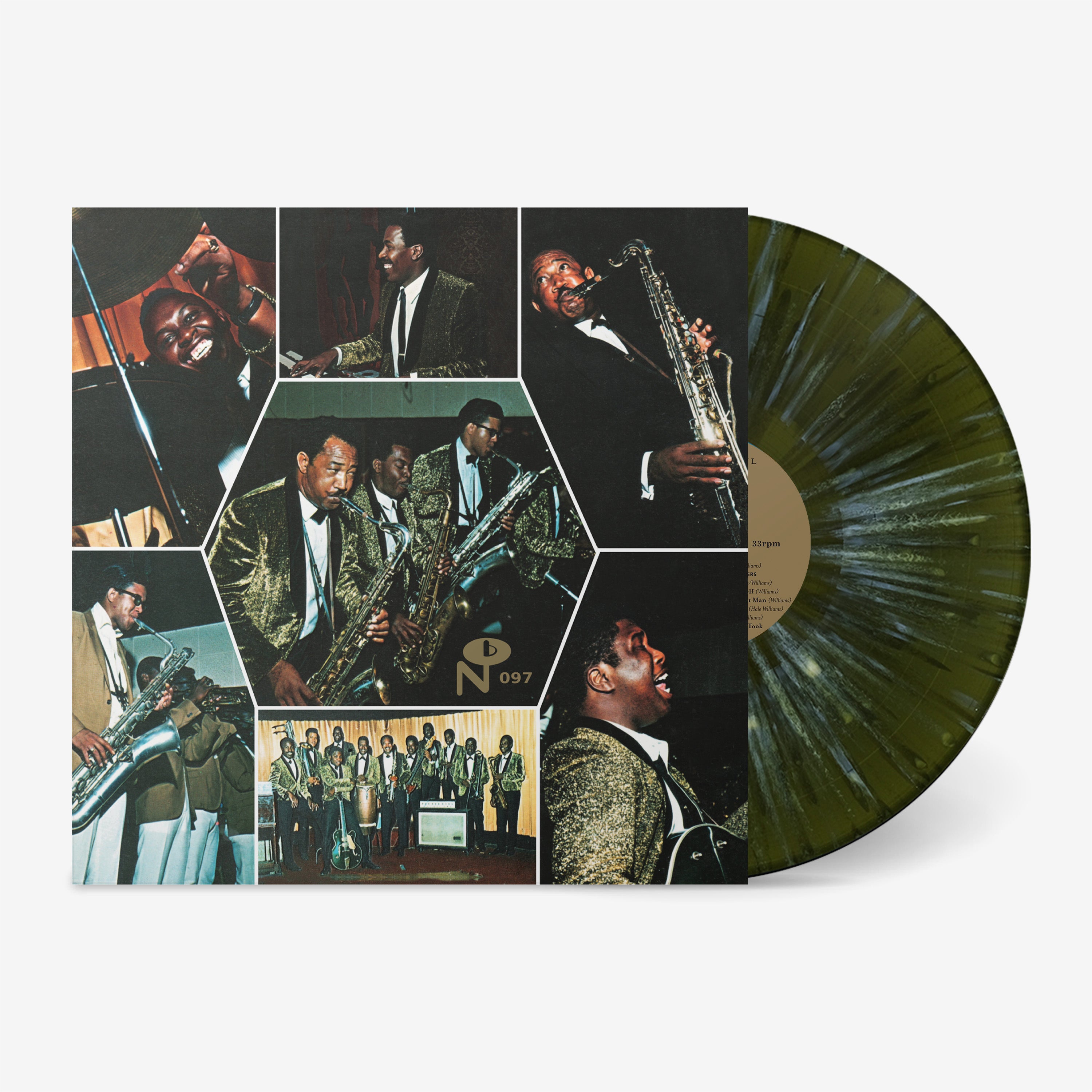 Various Artists - Eccentric Soul - The Saadia Label: Limited 'Super Funky Forest Green & Blue' Splatter Vinyl LP