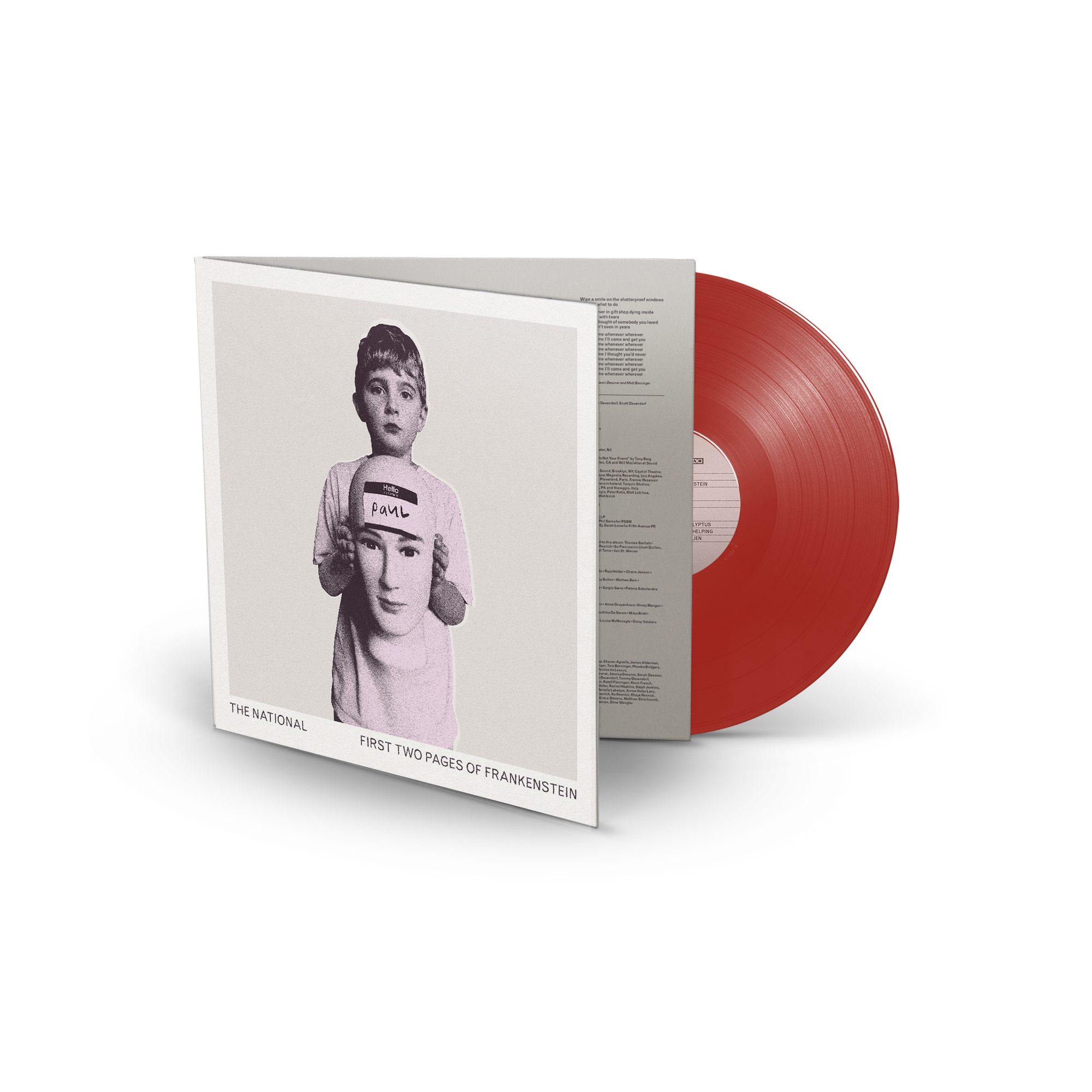 The National - First Two Pages Of Frankenstein: Limited Edition Red Vinyl LP