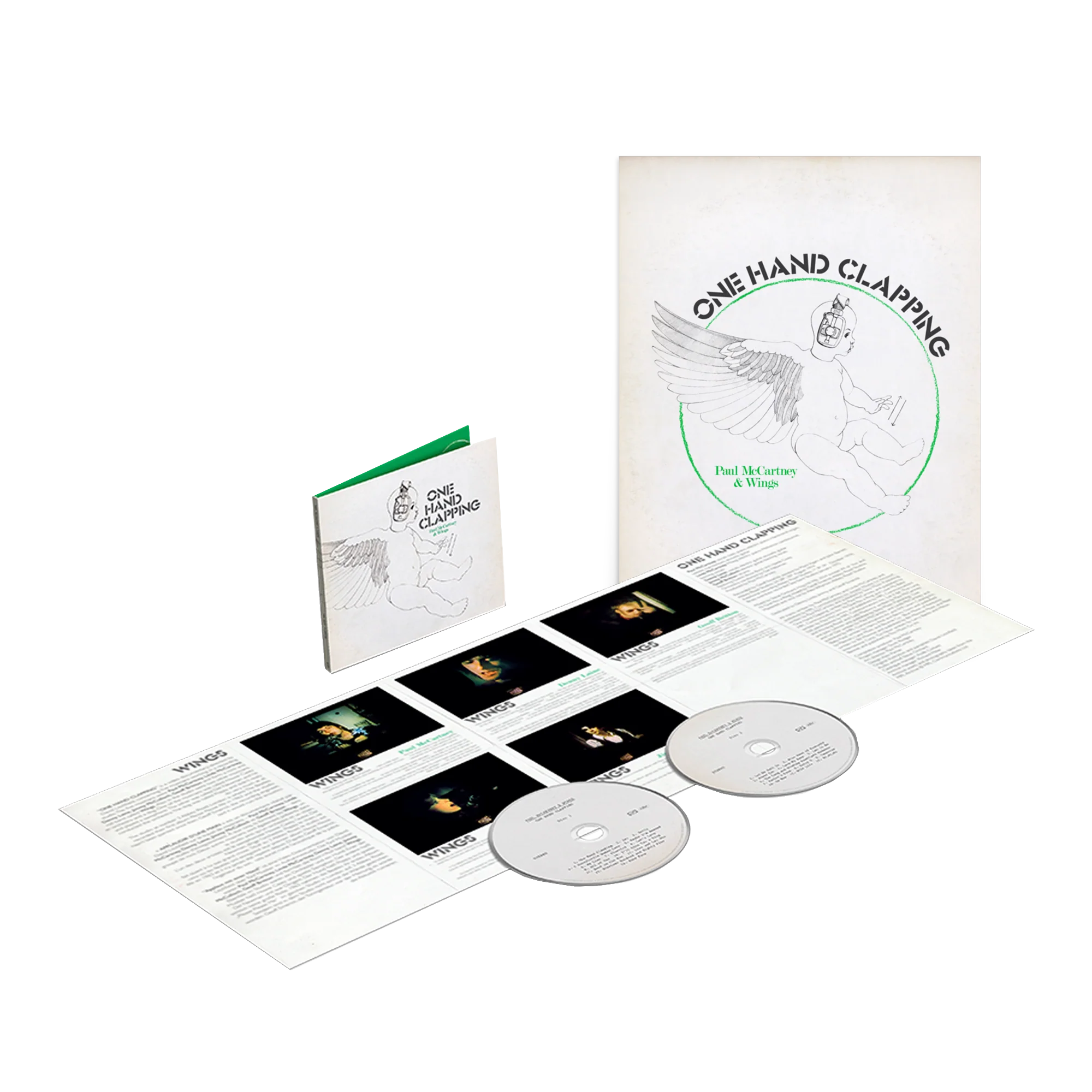 One Hand Clapping: 2CD + Limited Hand-Numbered Poster - Recordstore