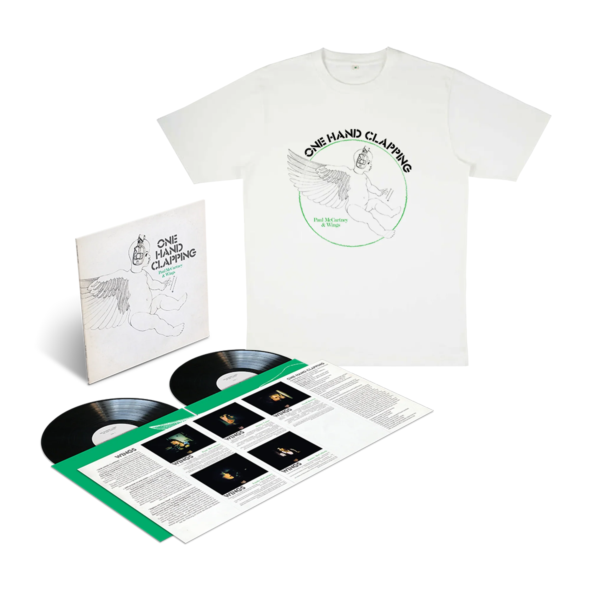 One Hand Clapping: Vinyl 2LP + T-Shirt