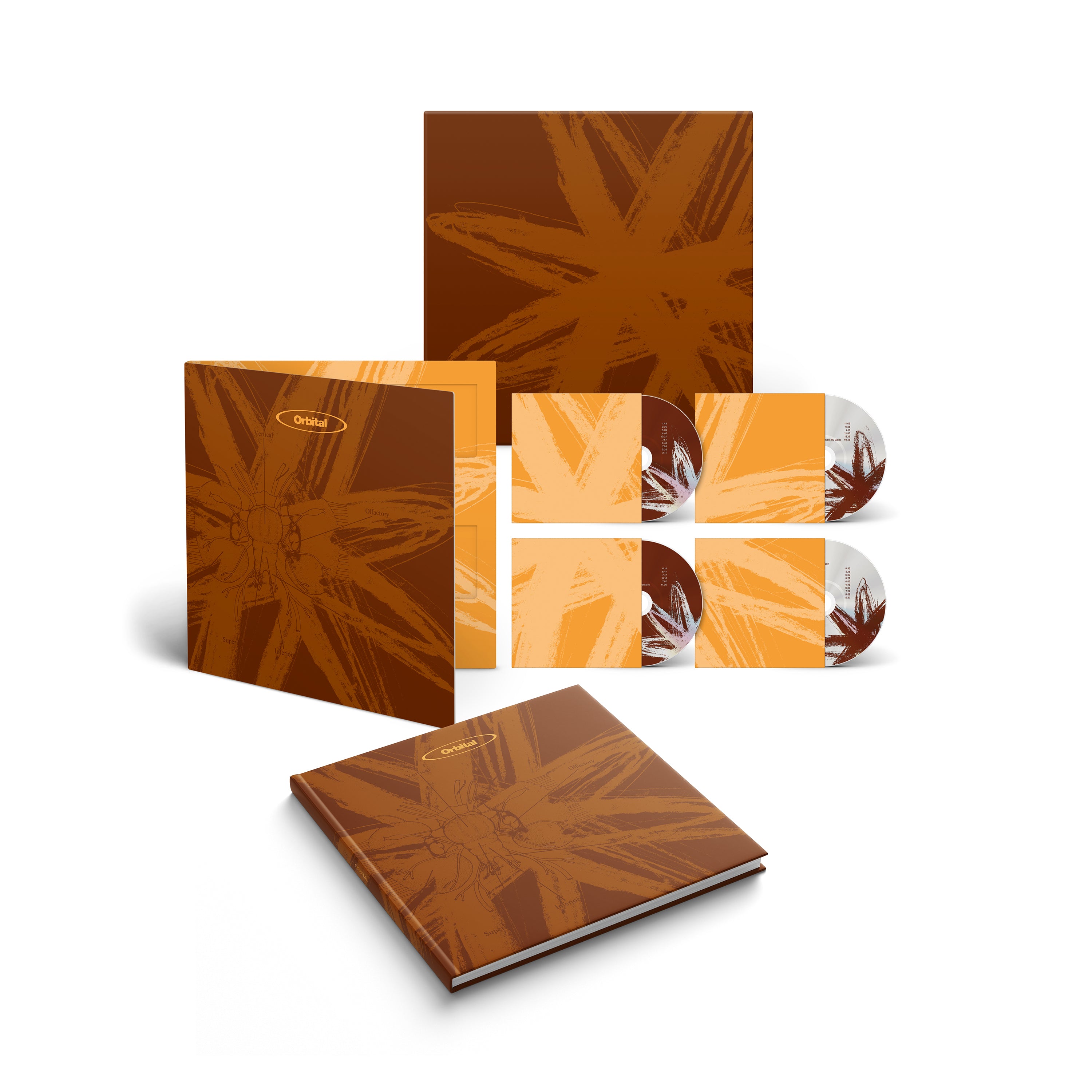 Orbital - Orbital (The Brown Album): Limited Edition 4CD Box Set