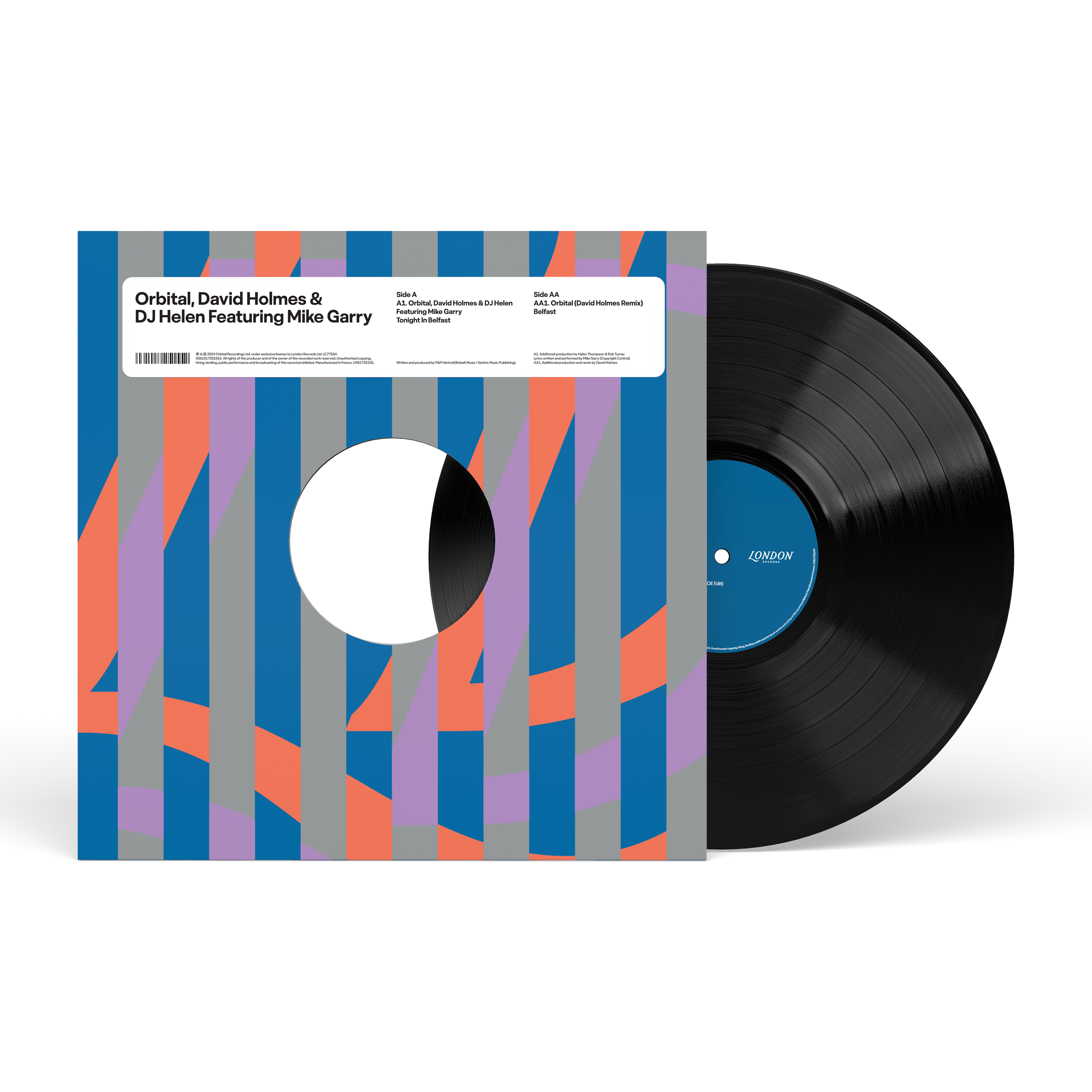 Orbital - Tonight In Belfast: Limited Edition 12"